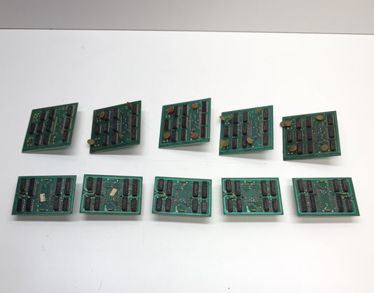 Pac-Man Z-80, V-RAM Satellite Board Lot x 10