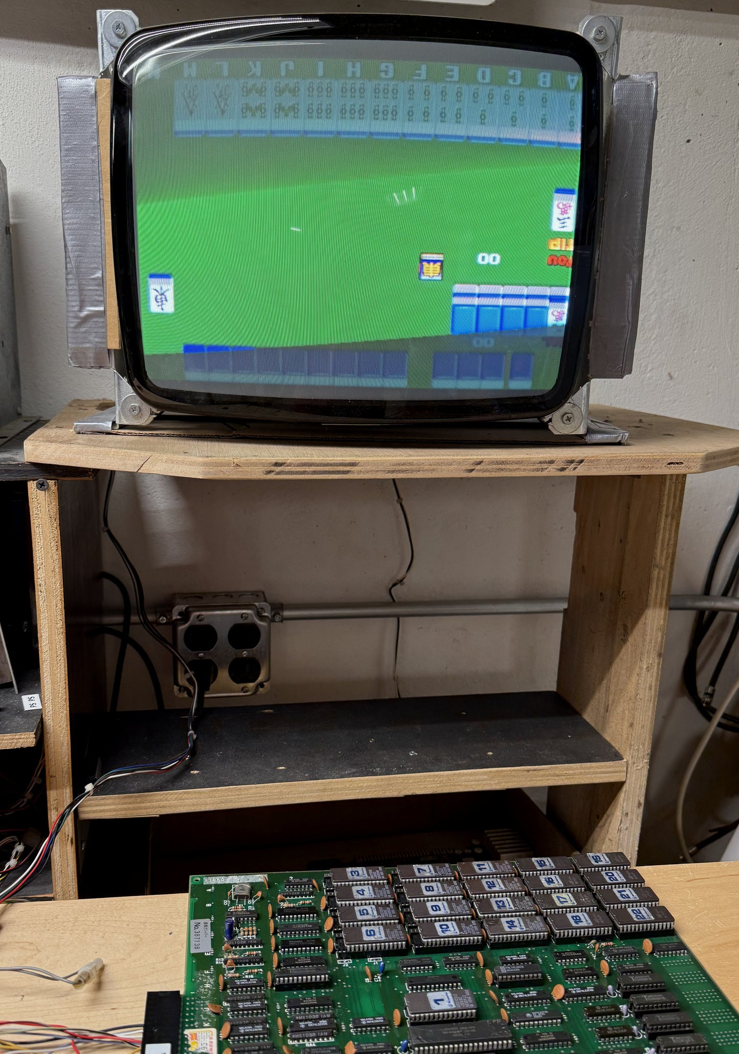 Tokyo Gal Zukan Mahjong Circuit Board