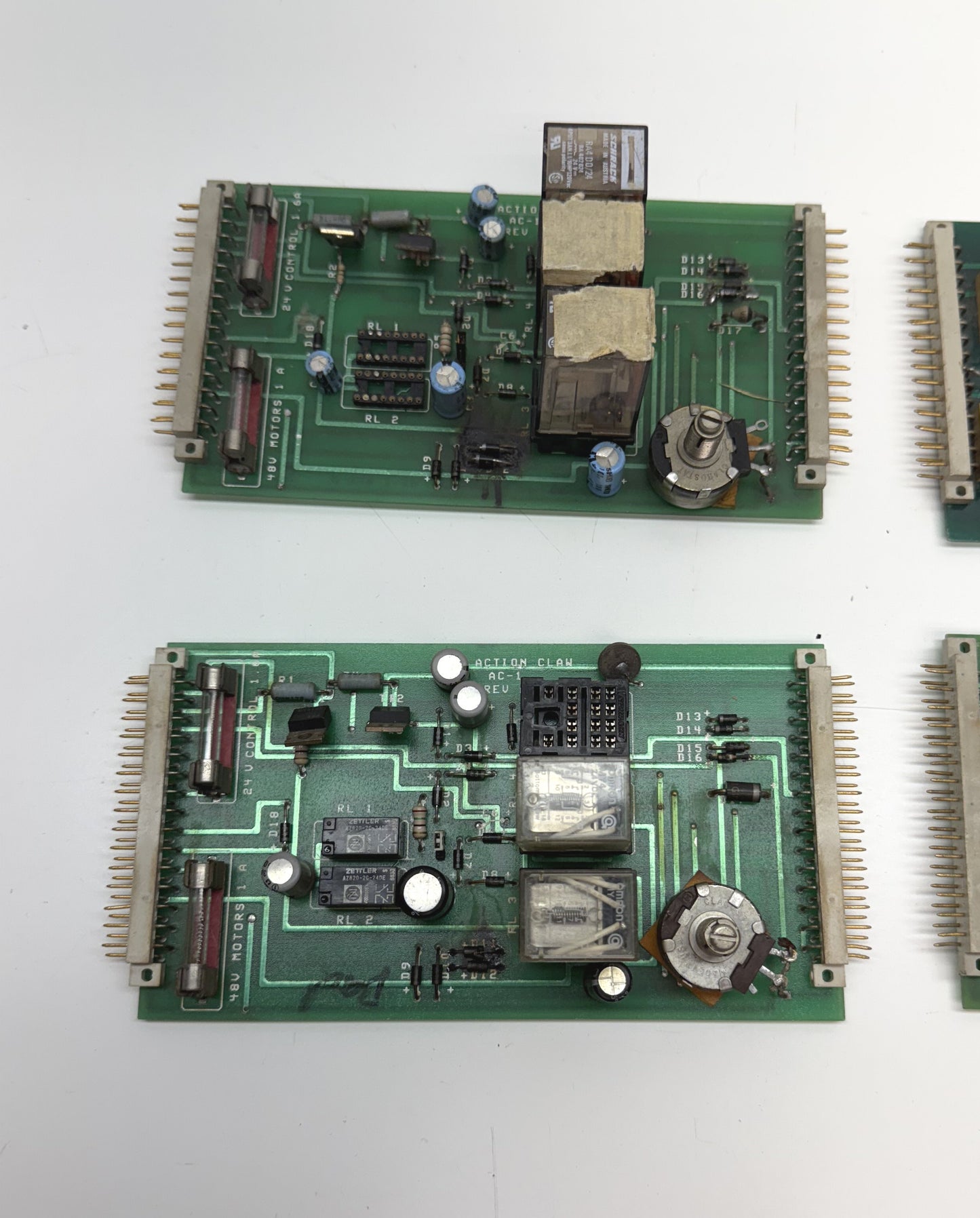 Action Claw Crane Circuit Board Lot x 4