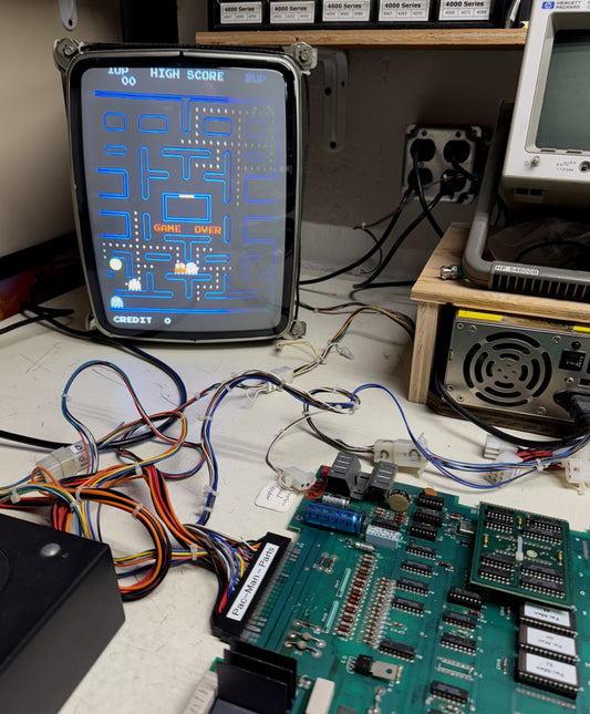 Pac-Man Circuit Board, Working