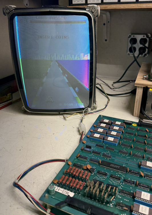 Turbo Circuit Board, Not Working, Video Issues, Close