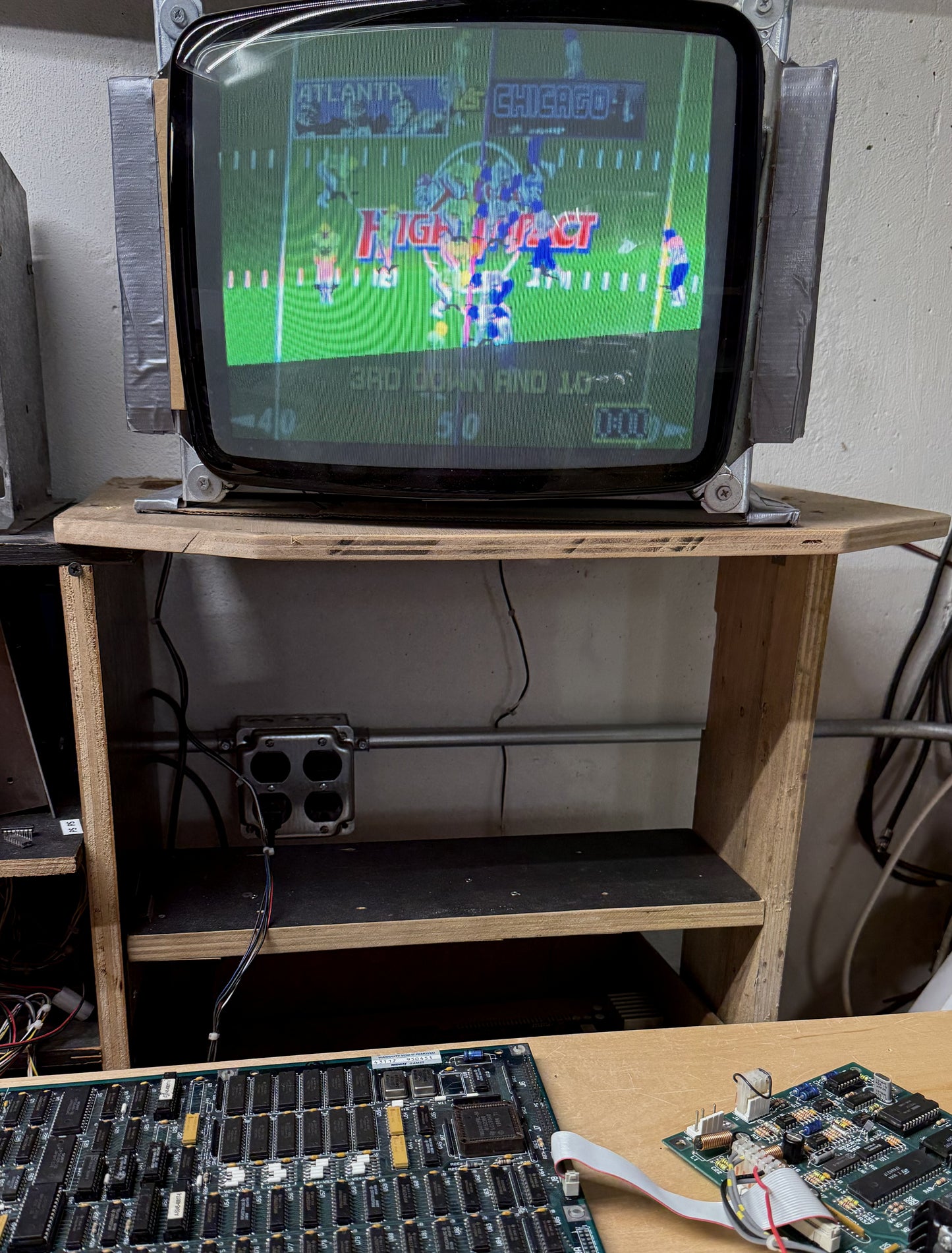 Super High Impact Football Jamma Circuit Board