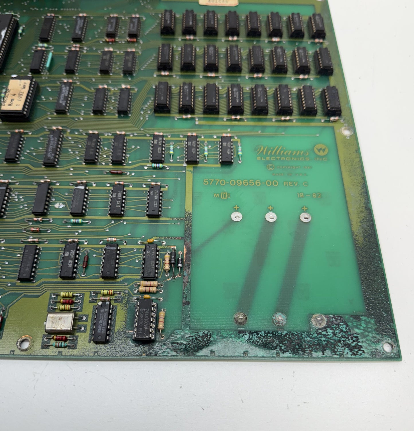 Williams CPU Board, Rev. C, Works