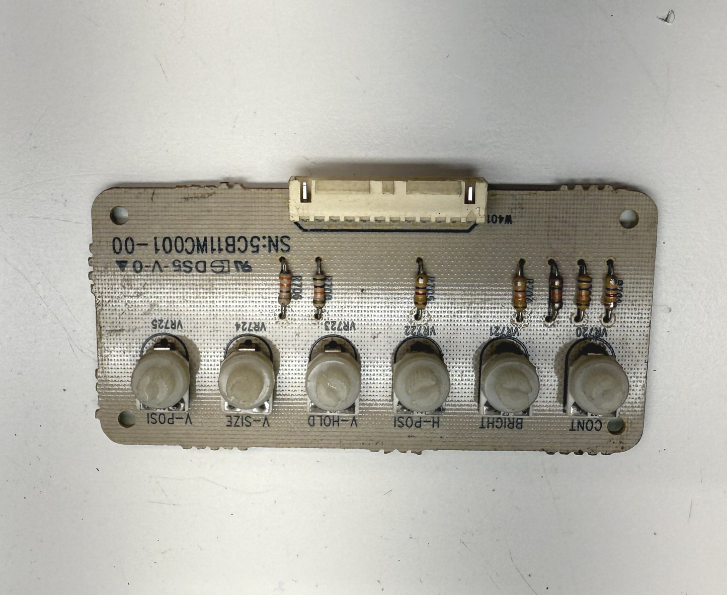 Wells Gardner K7300 Remote Adjustment Board