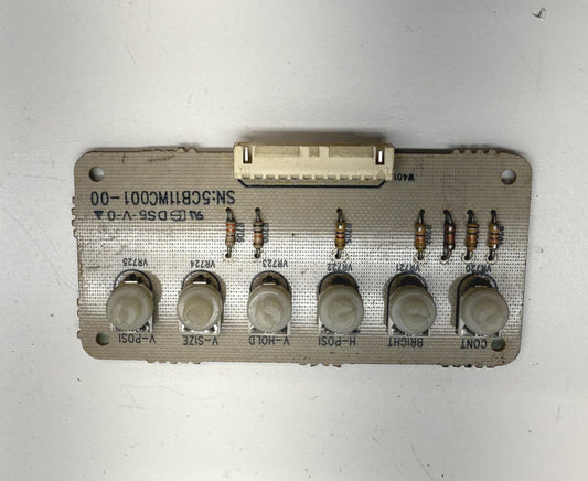 Wells Gardner K7300 Remote Adjustment Board
