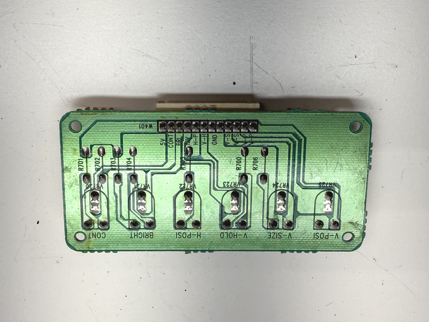 Wells Gardner K7300 Remote Adjustment Board