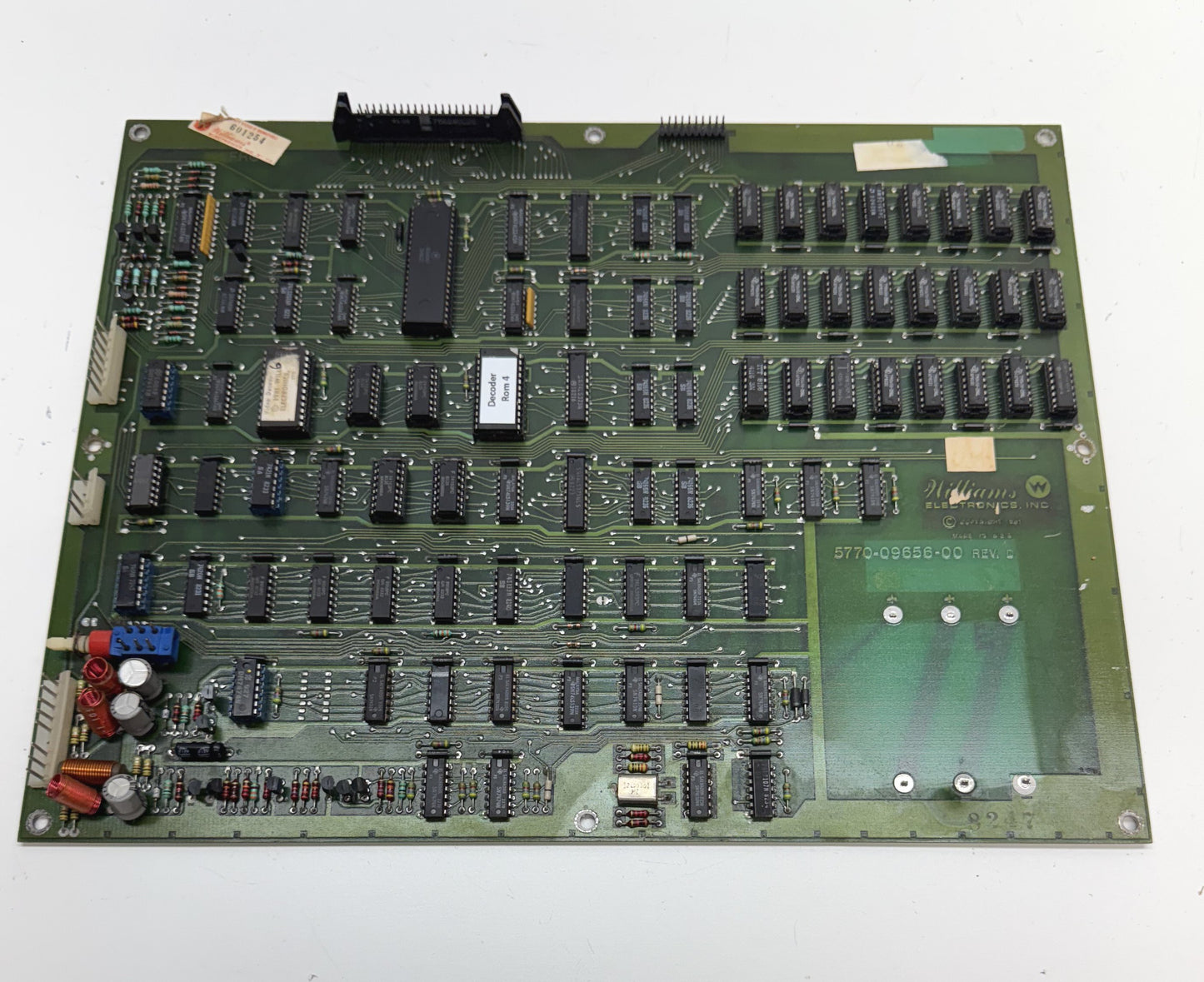 Williams CPU Board, Rev. D for Repair, Close