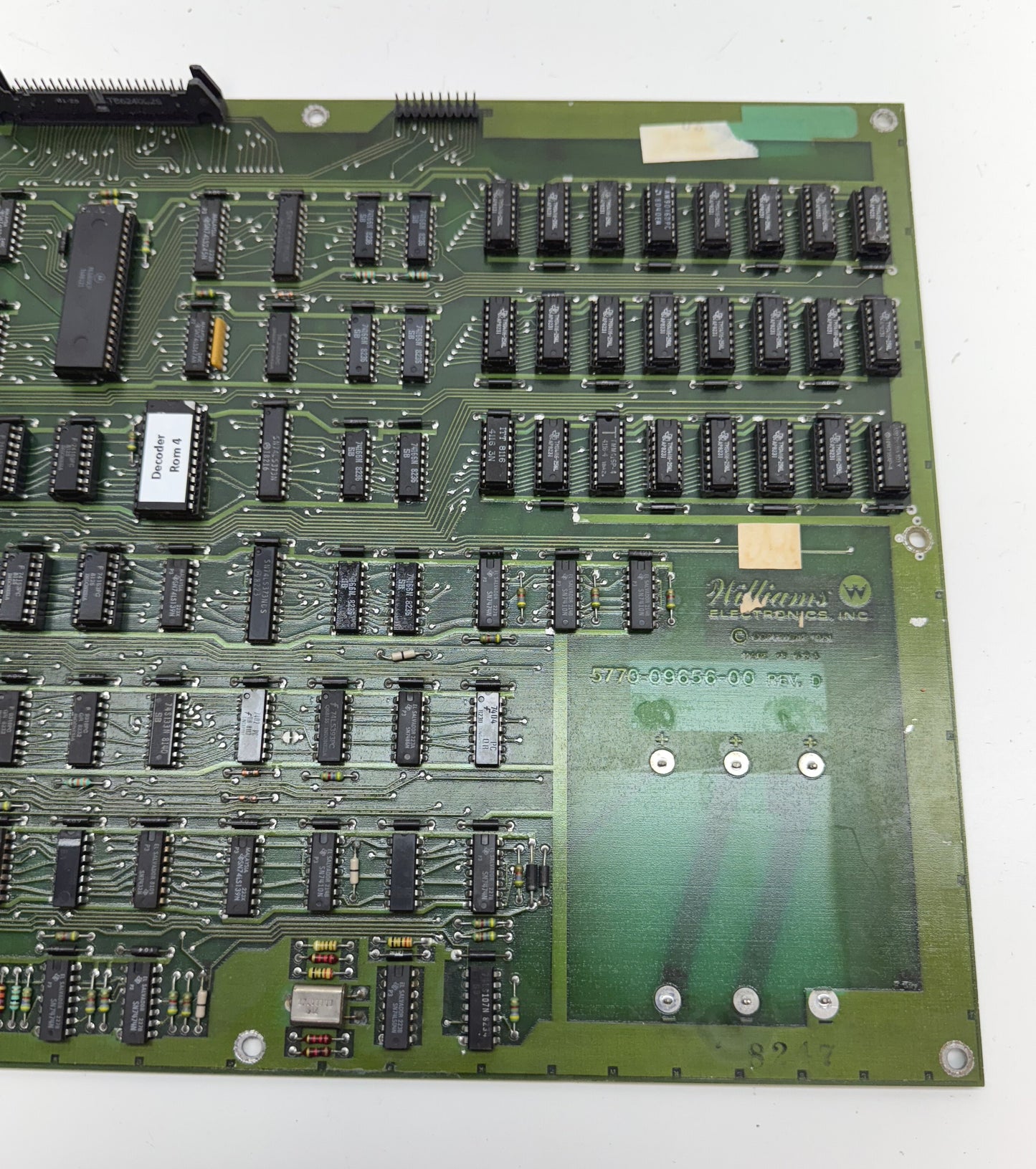 Williams CPU Board, Rev. D for Repair, Close