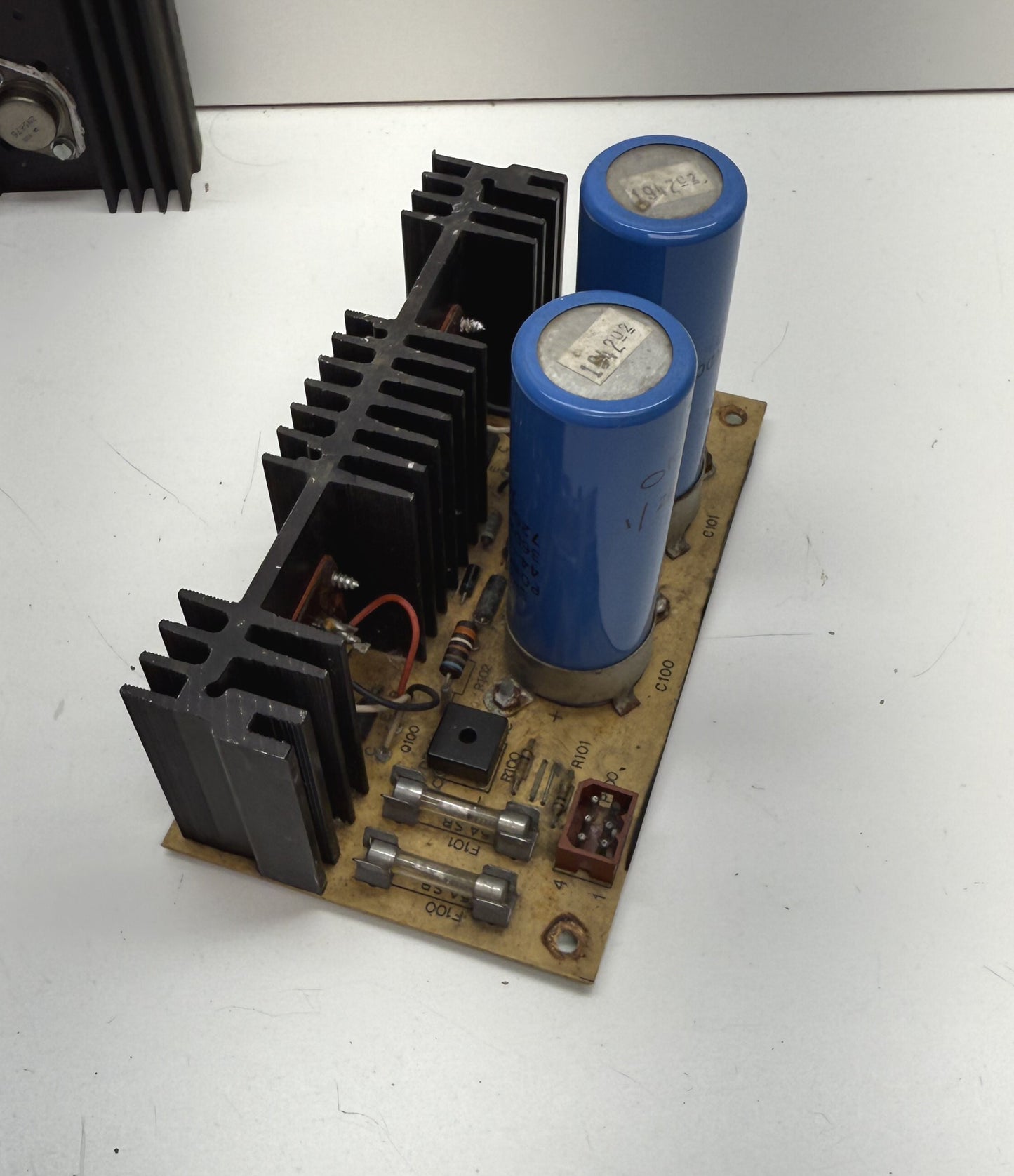 Electrohome GO5-801 Power Supply and Deflection Board Heat Sink