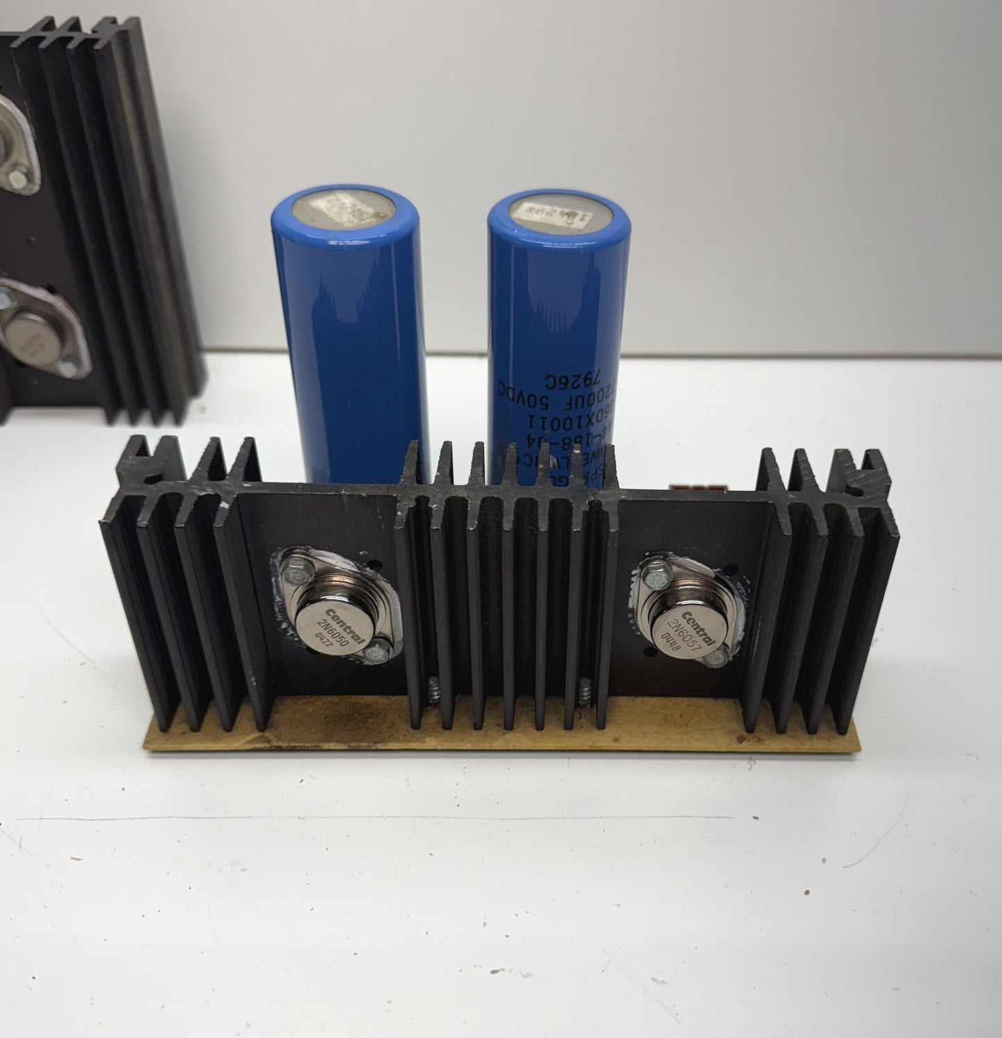 Electrohome GO5-801 Power Supply and Deflection Board Heat Sink