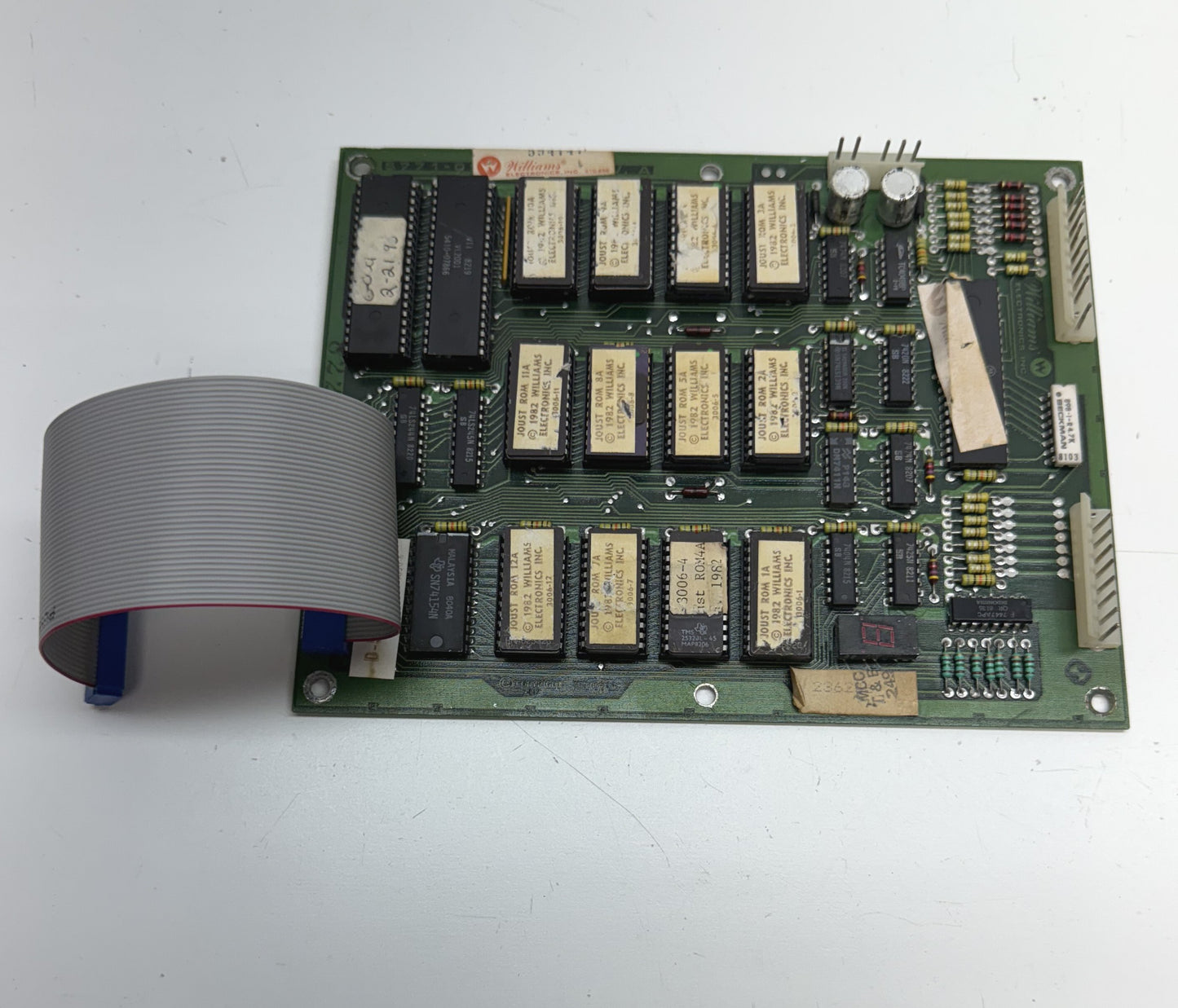 Joust Rom Circuit Board, Working