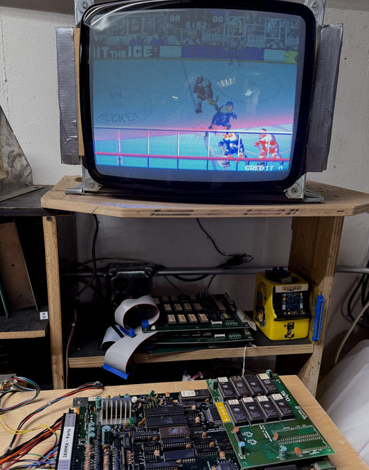 Hit the Ice Prototype Jamma Circuit Board, Works