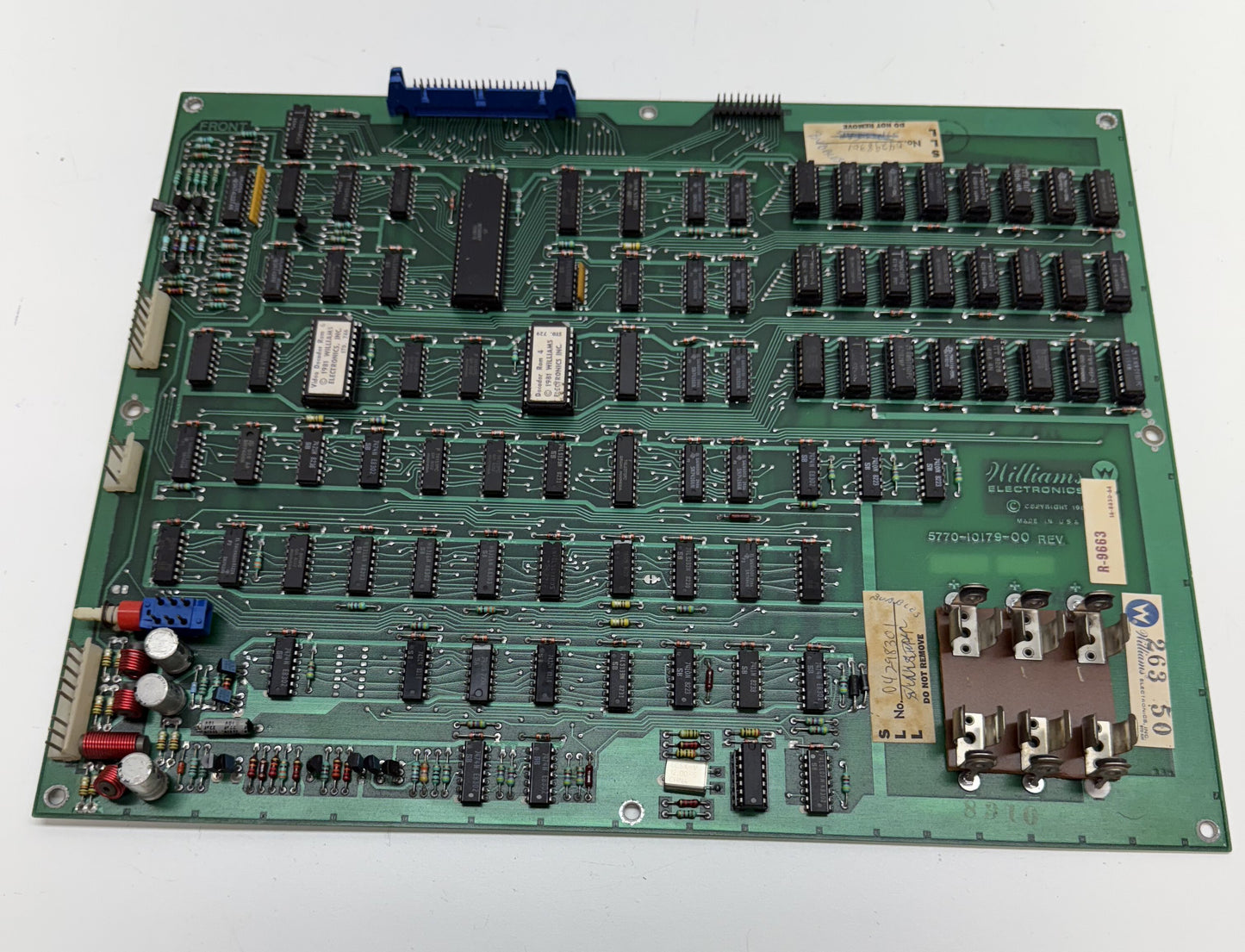 Bubbles CPU Board, Works