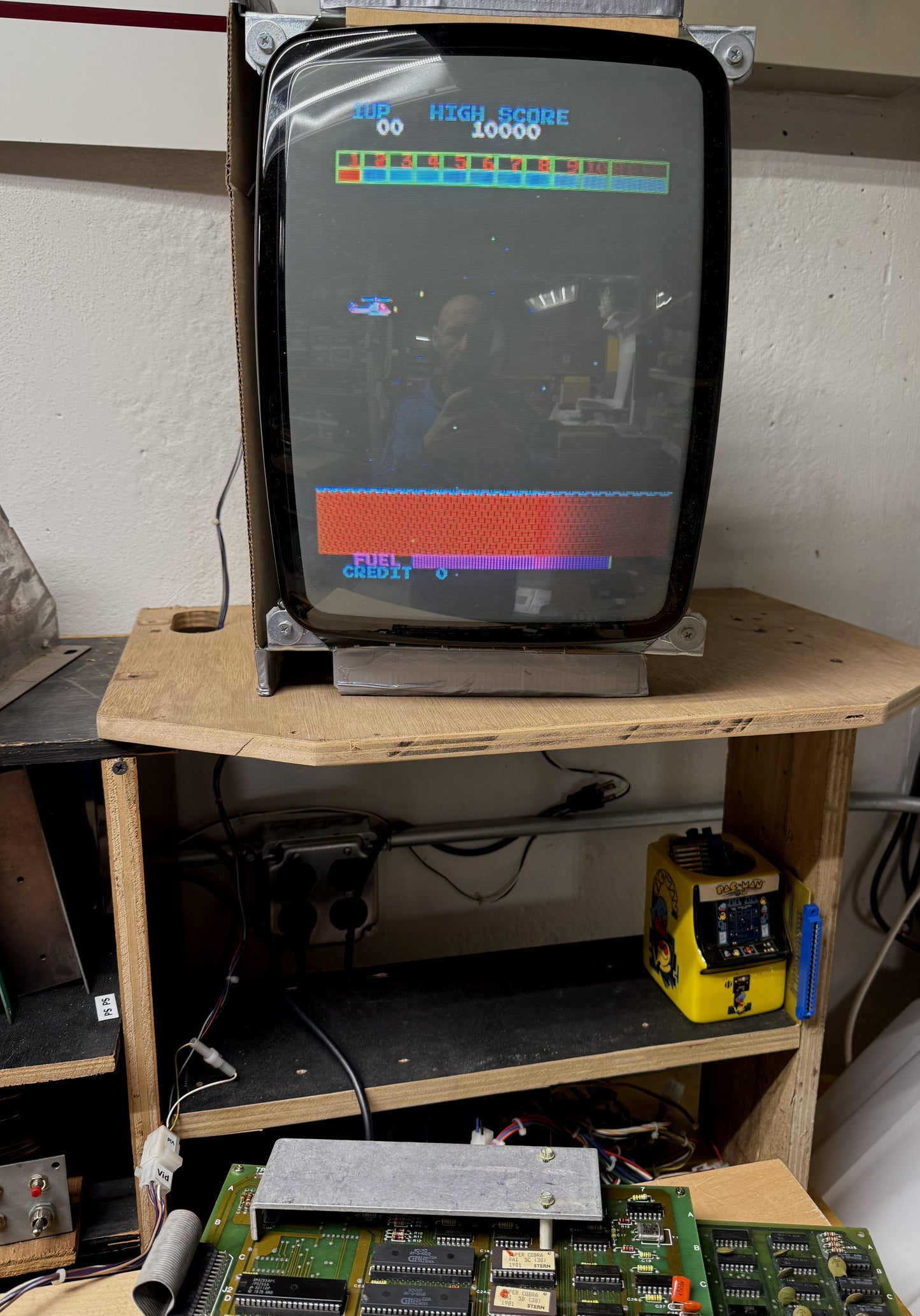 Super Cobra Arcade Board, Works