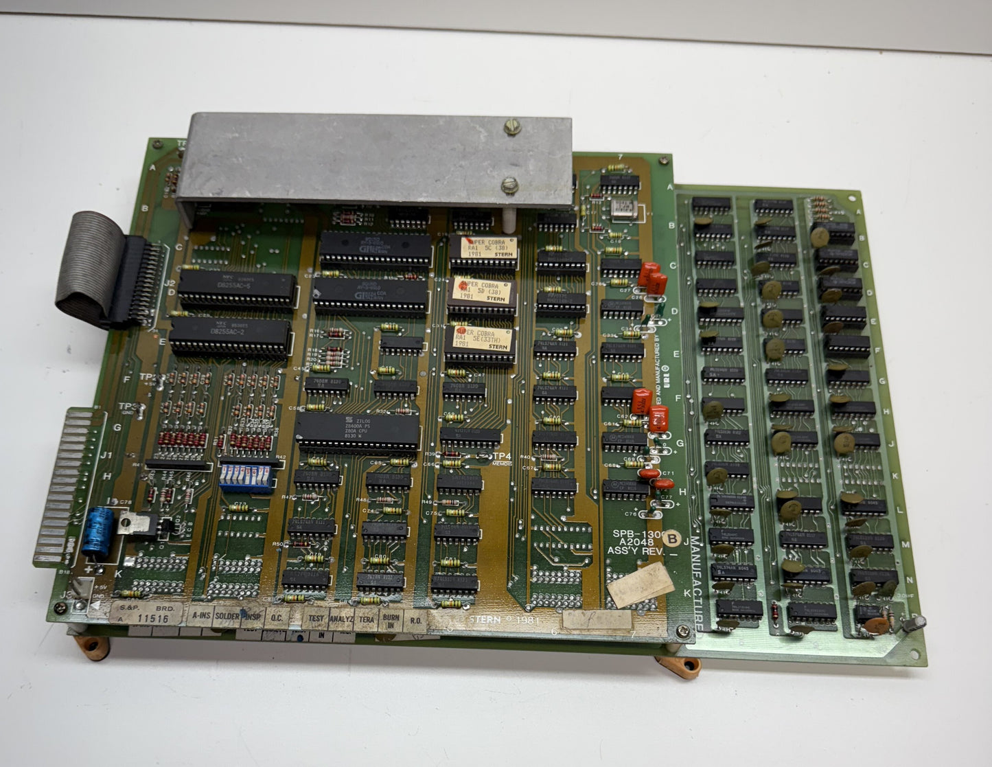 Super Cobra Arcade Board, Works