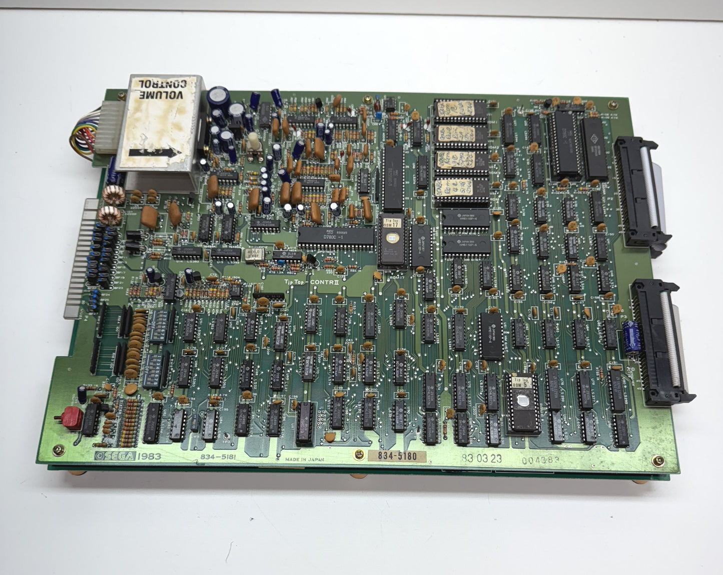 Congo Bongo Circuit Board, Works