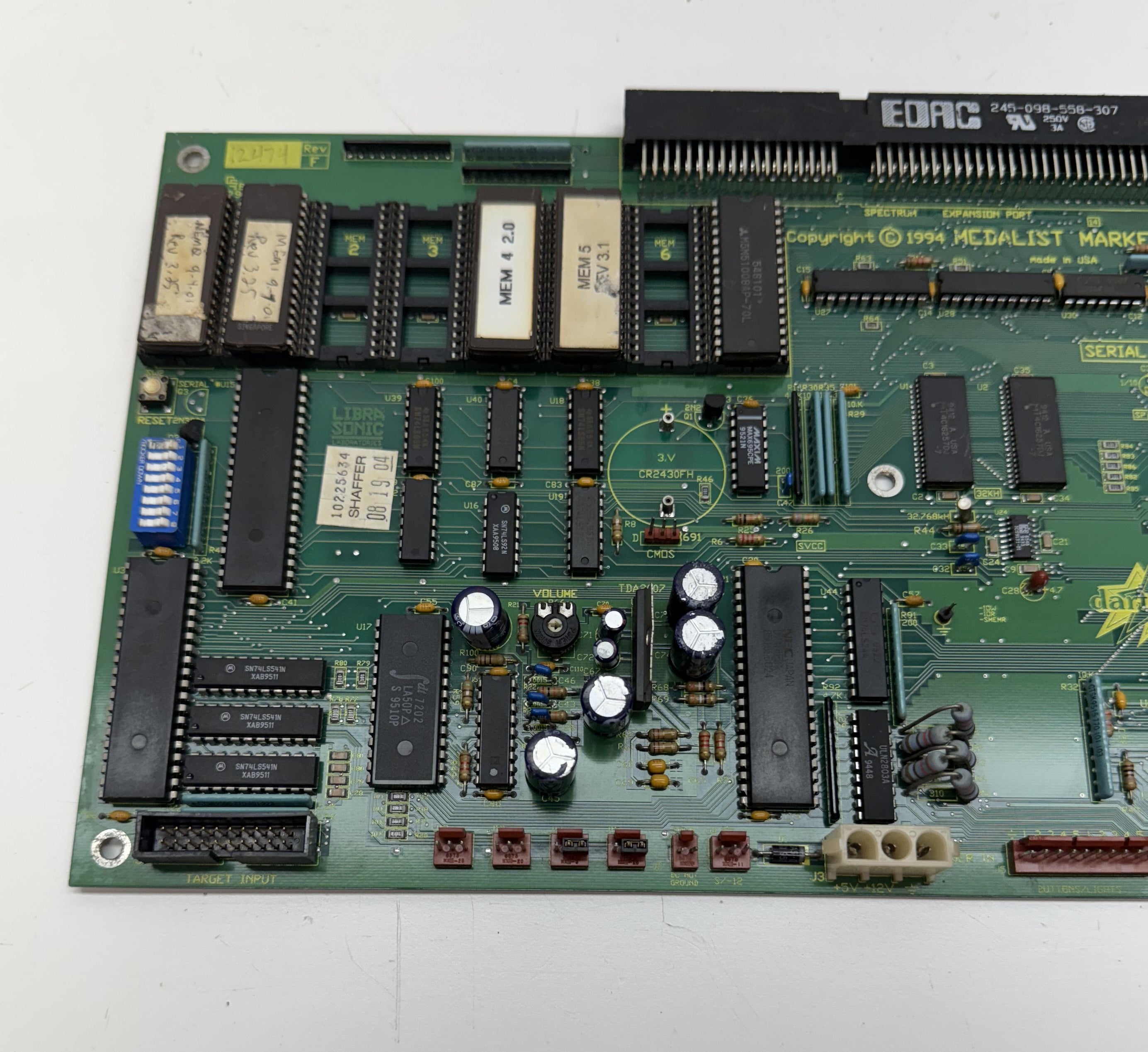 Dart Star Spectrum Dart Machine PCB – QuarterArcade.com