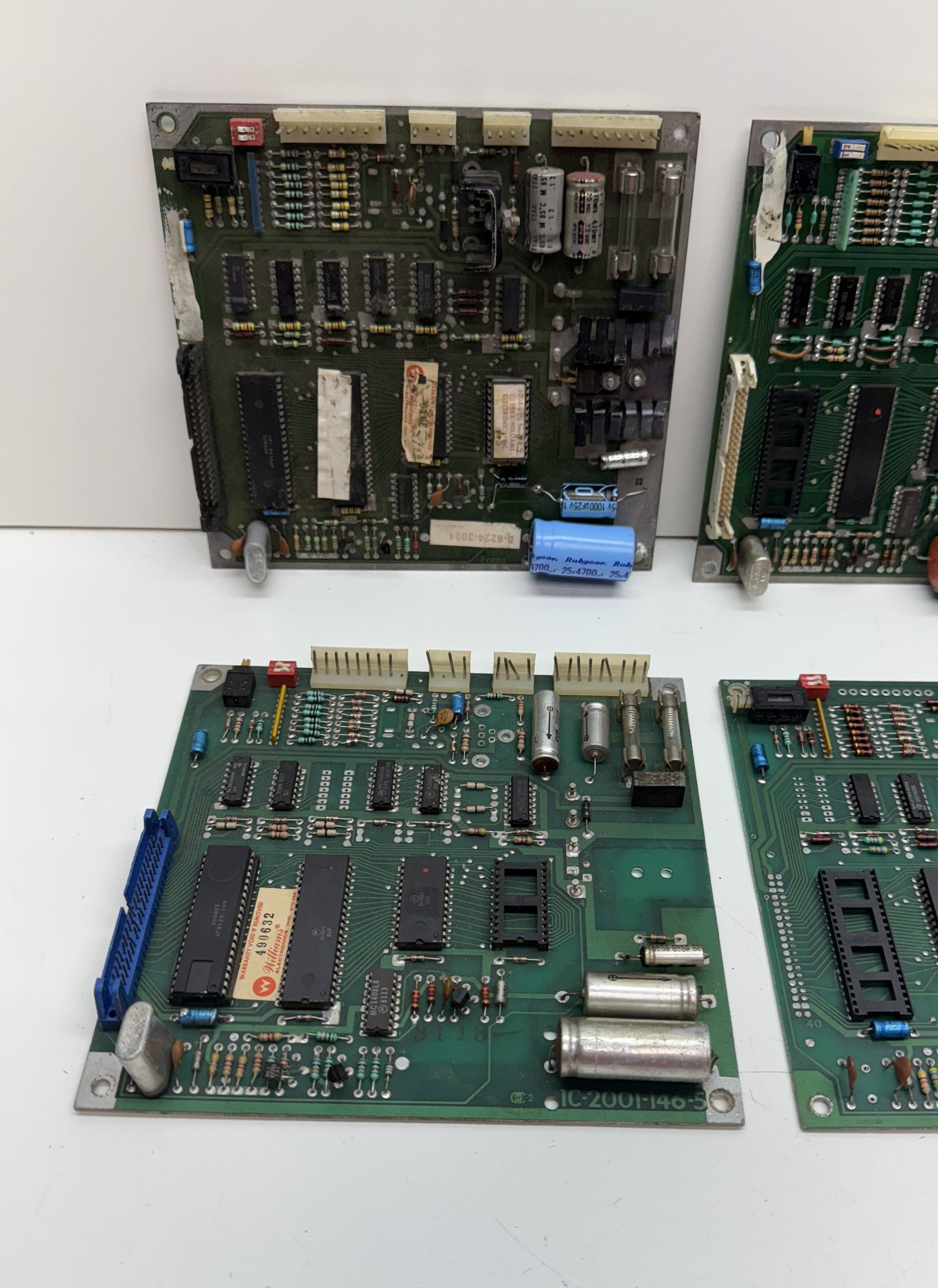 Williams Defender, Joust, Sound Board Lot x 6 for Parts / Repair