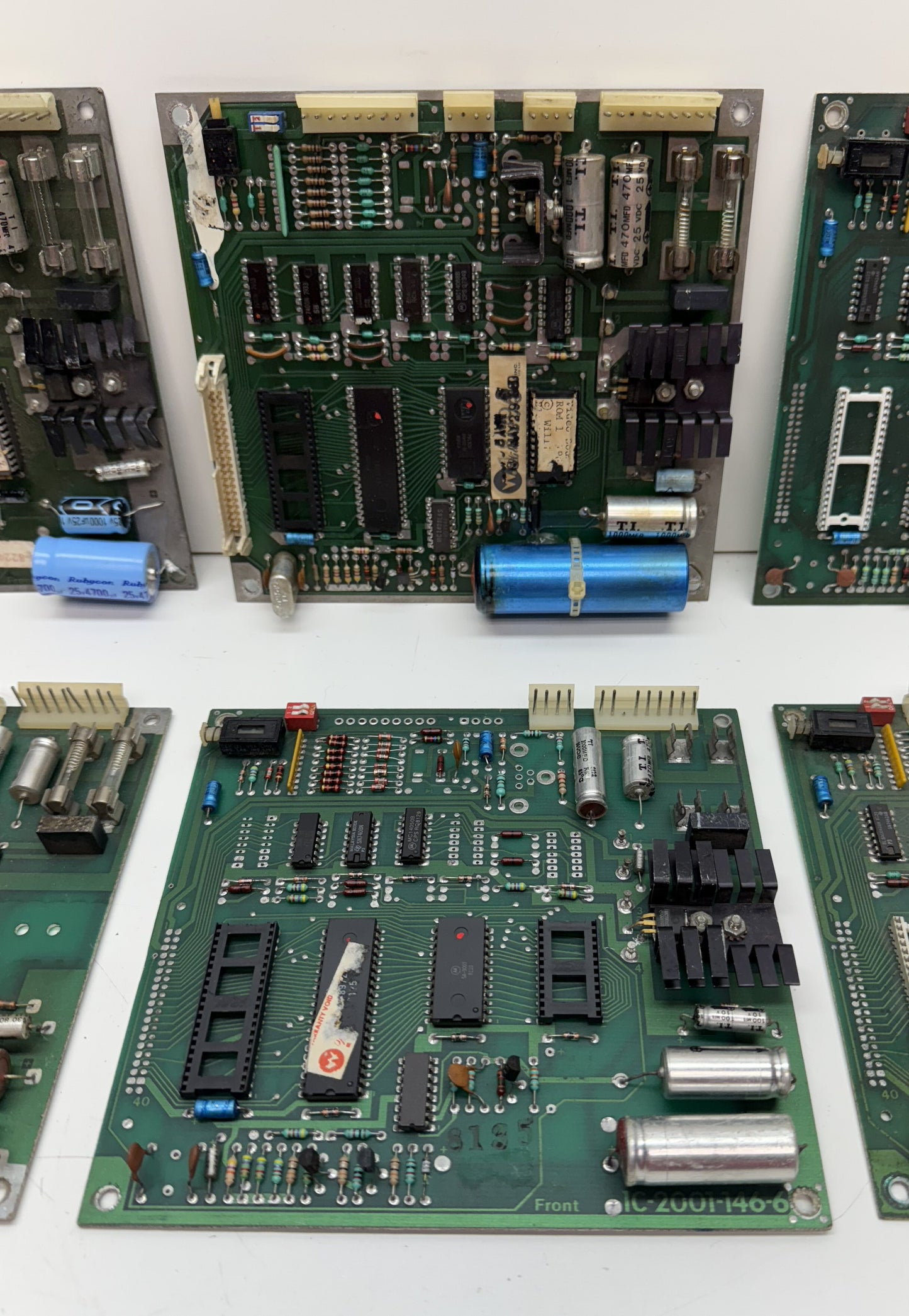 Williams Defender, Joust, Sound Board Lot x 6 for Parts / Repair