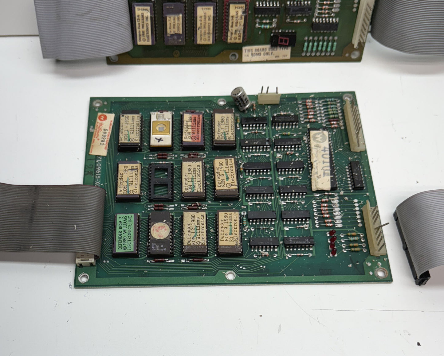 Williams Defender / Stargate Rom Board x 4 for Parts/Repair
