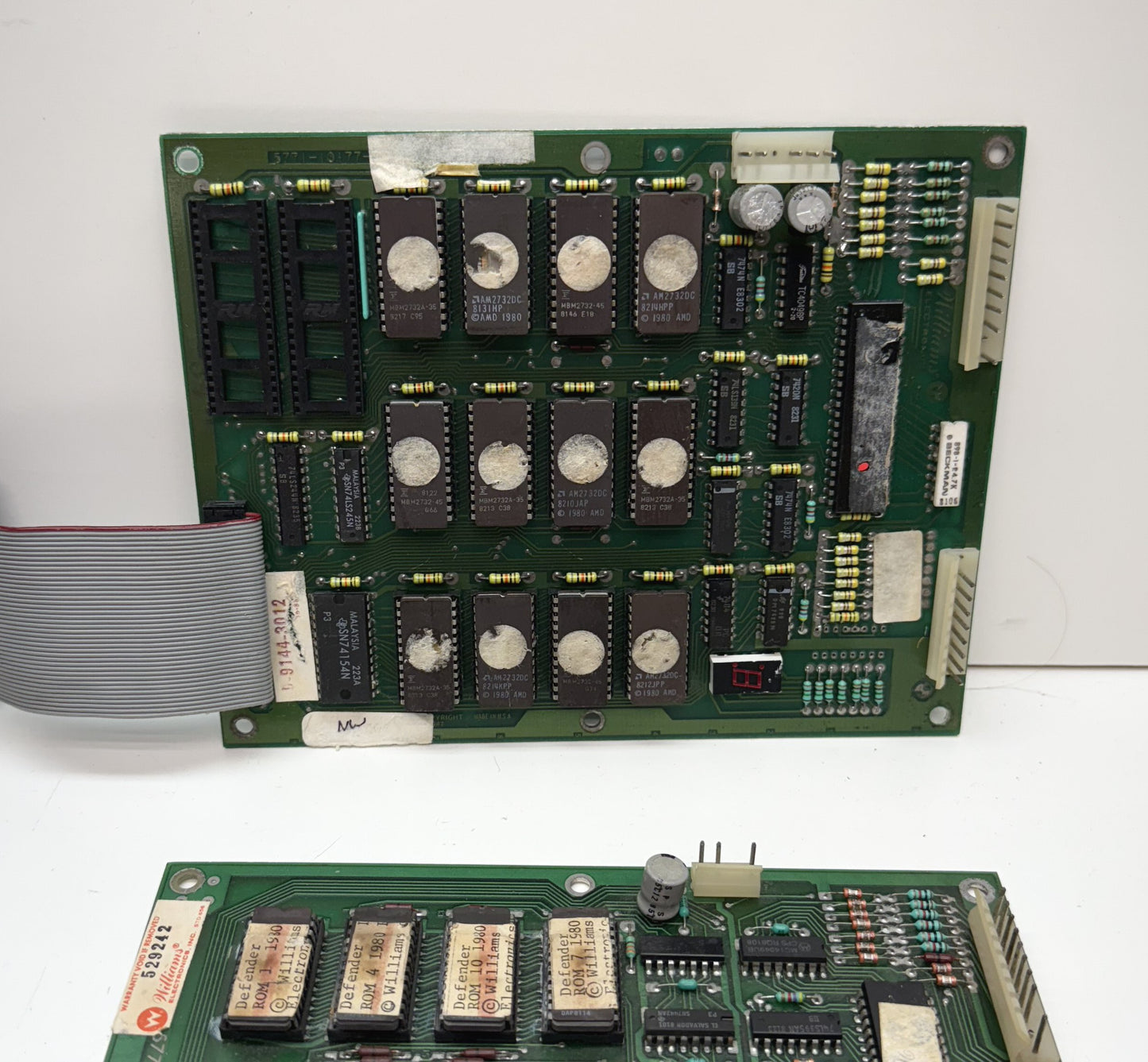 Williams Defender / Stargate Rom Board x 4 for Parts/Repair