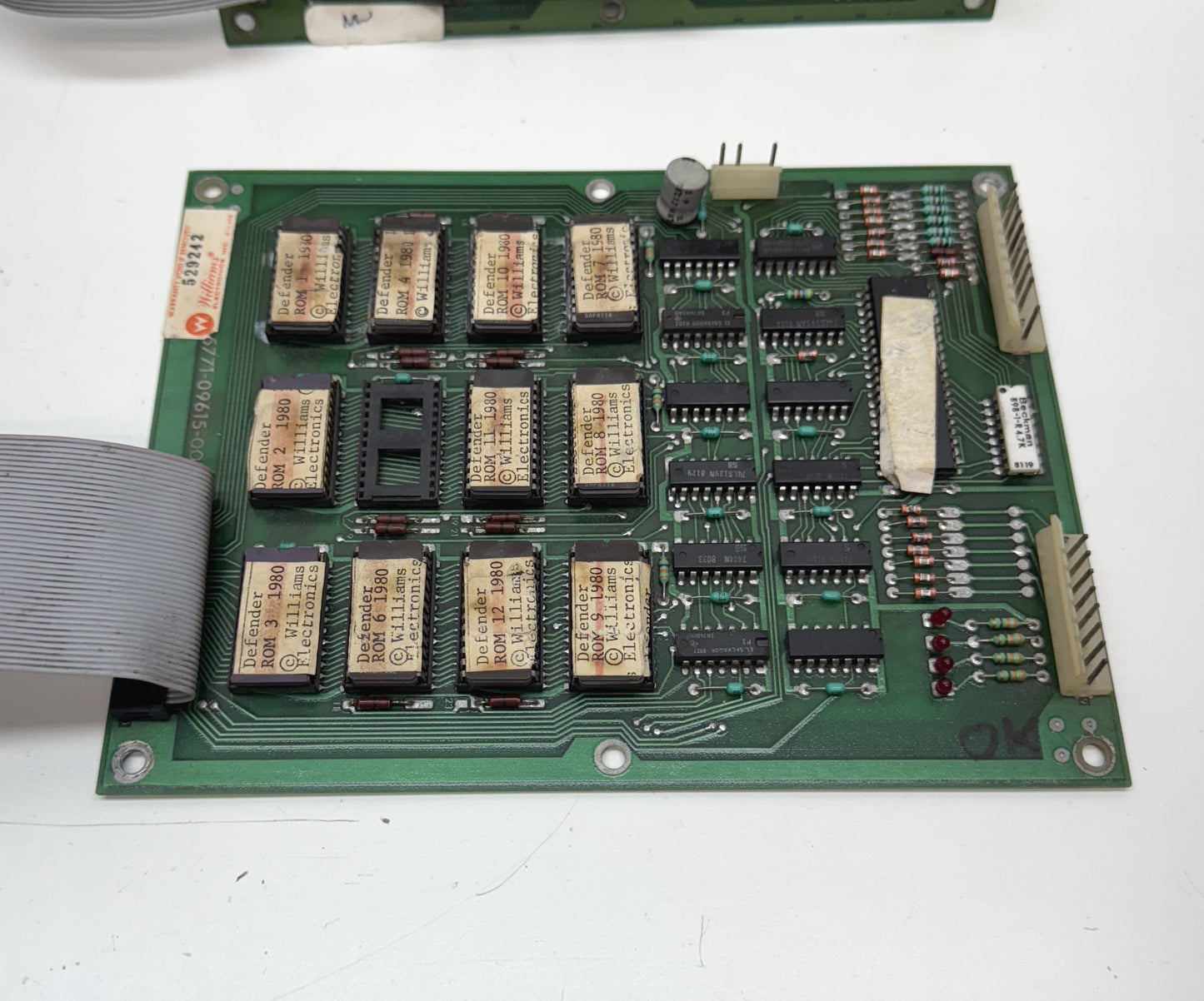 Williams Defender / Stargate Rom Board x 4 for Parts/Repair