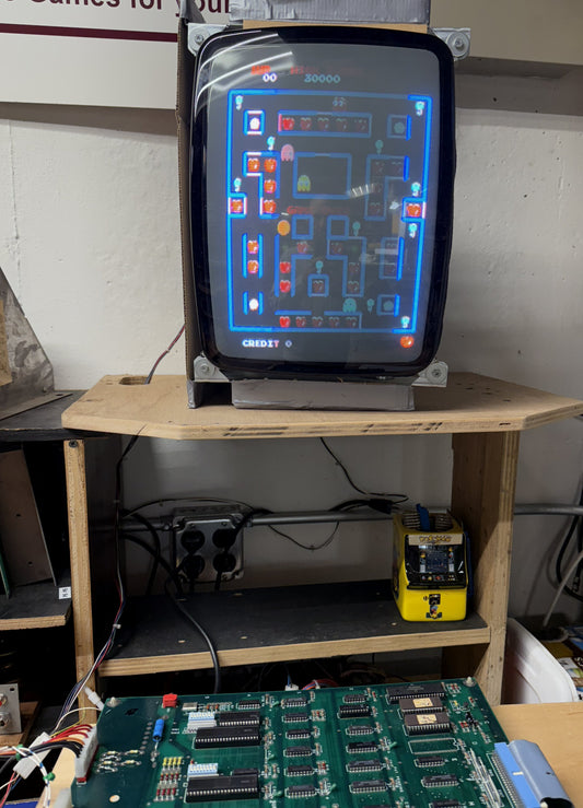 Super Pac-Man Board, Video Issues