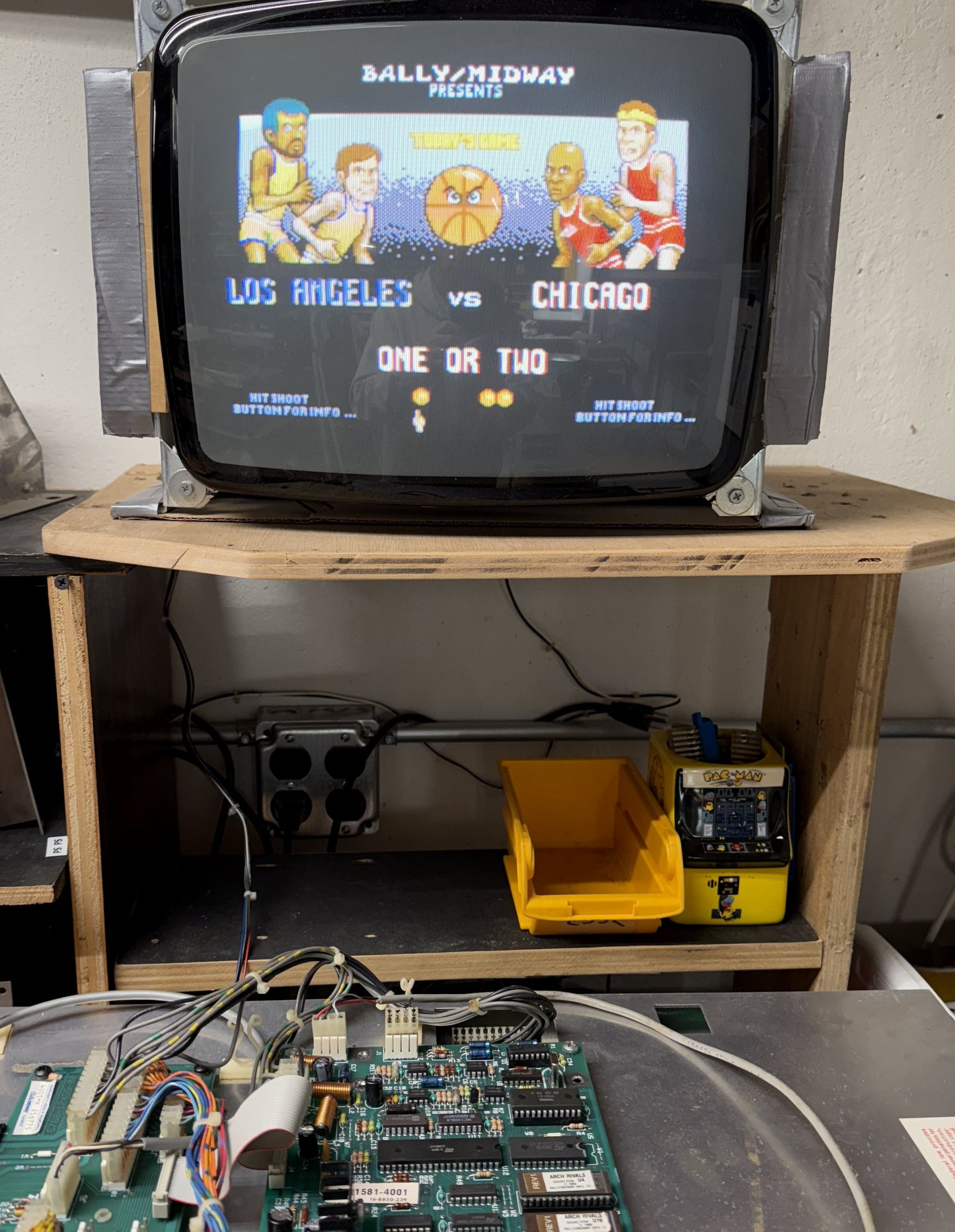 Arch Rivals Circuit Boardset, Sound Issues