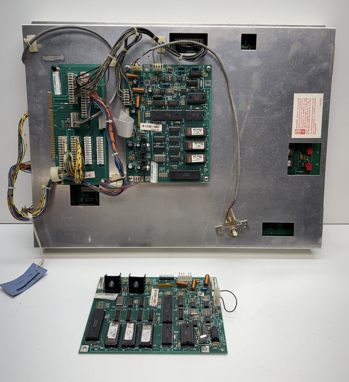 Arch Rivals Circuit Boardset, Sound Issues