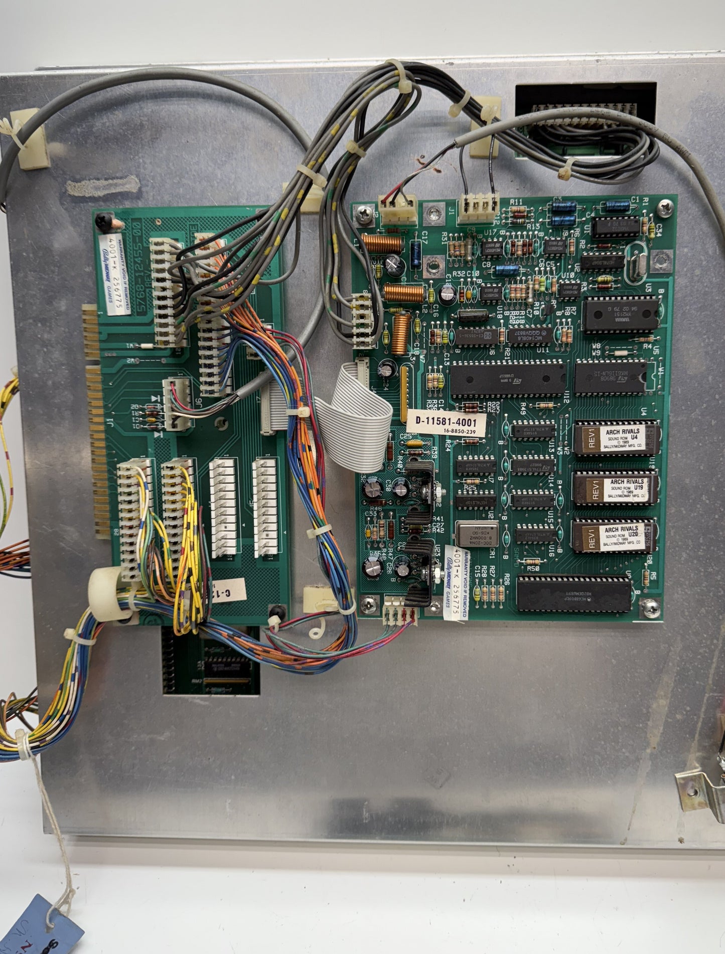 Arch Rivals Circuit Boardset, Sound Issues