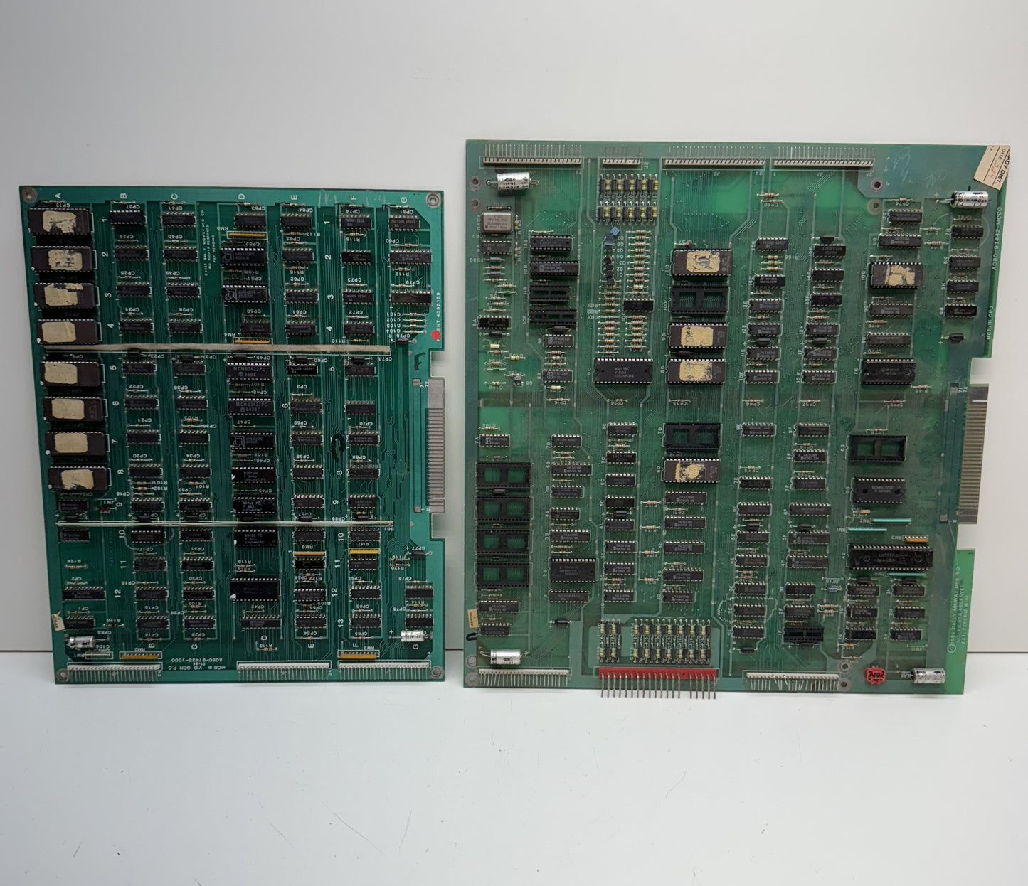 Spy Hunter CPU and Video Boards, Not Working