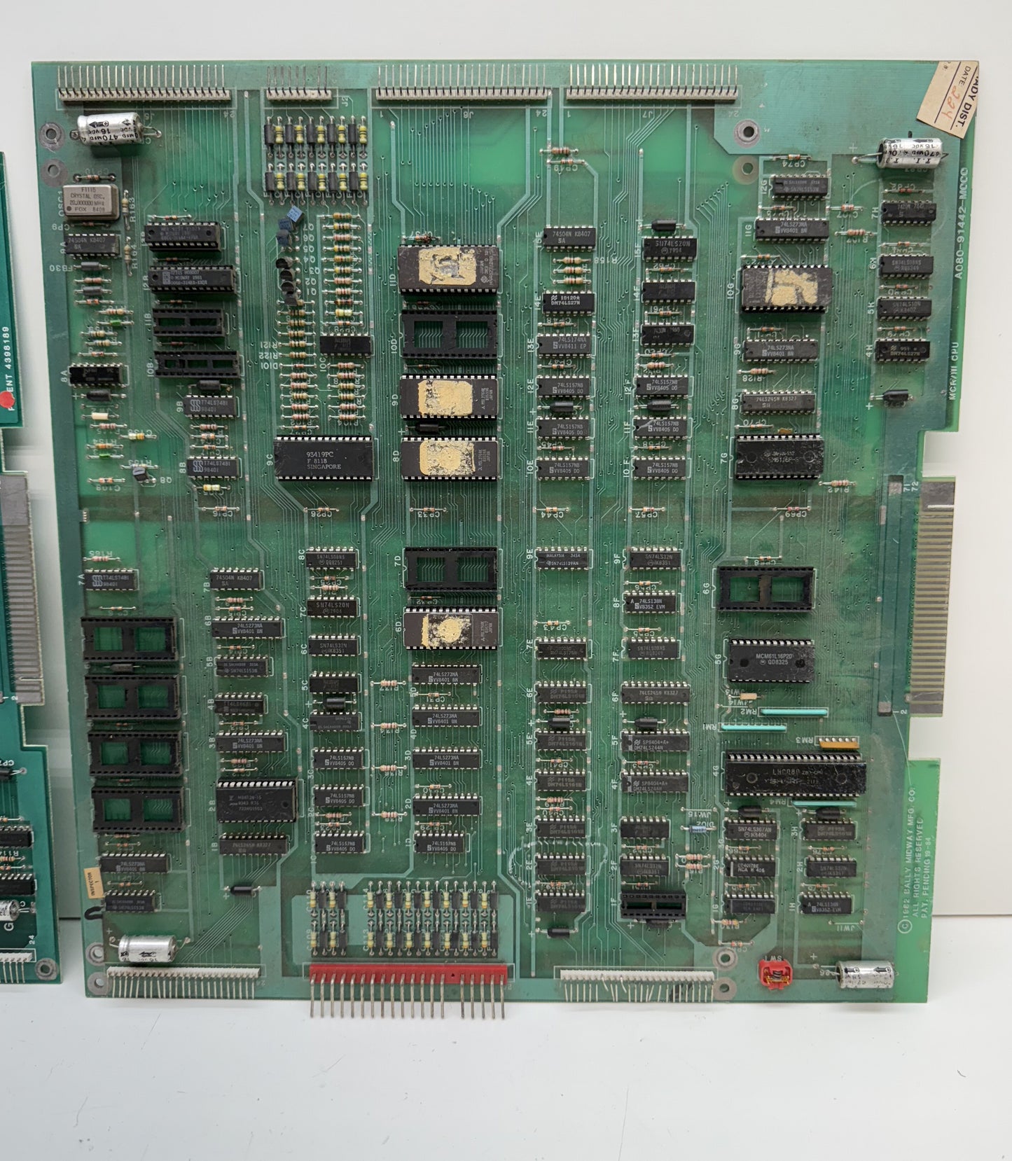 Spy Hunter CPU and Video Boards, Not Working