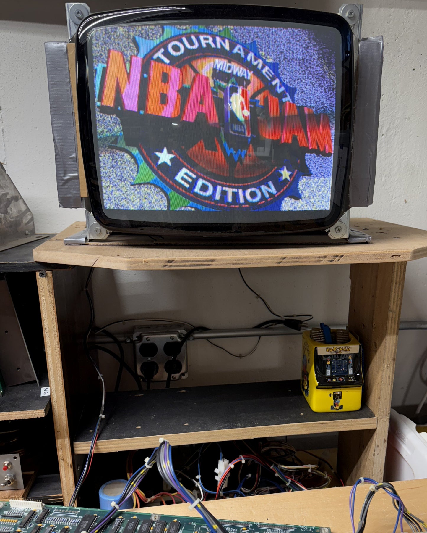NBA Jam Tournament Edition Circuit Board, Works