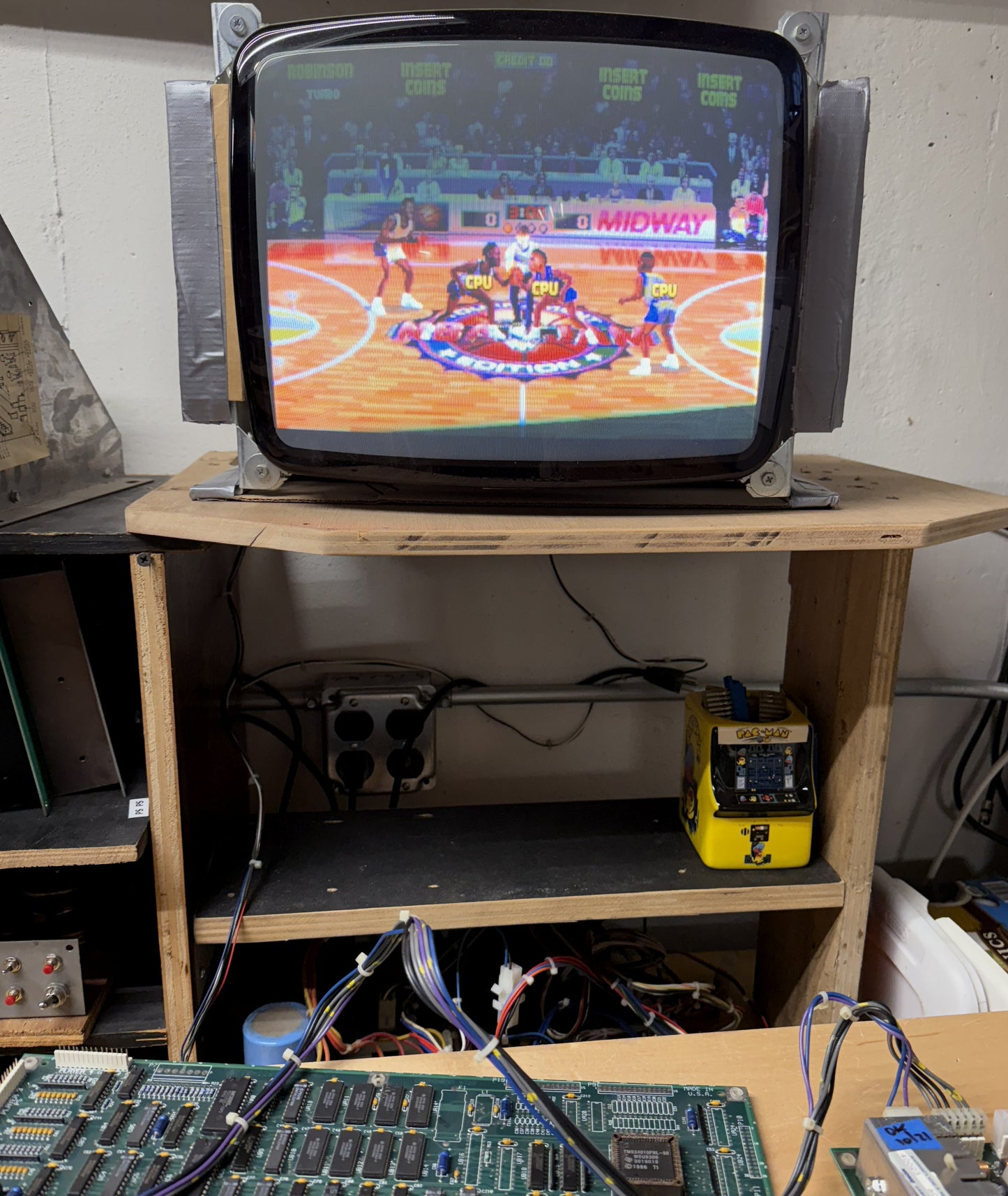 NBA Jam Tournament Edition Circuit Board, Works