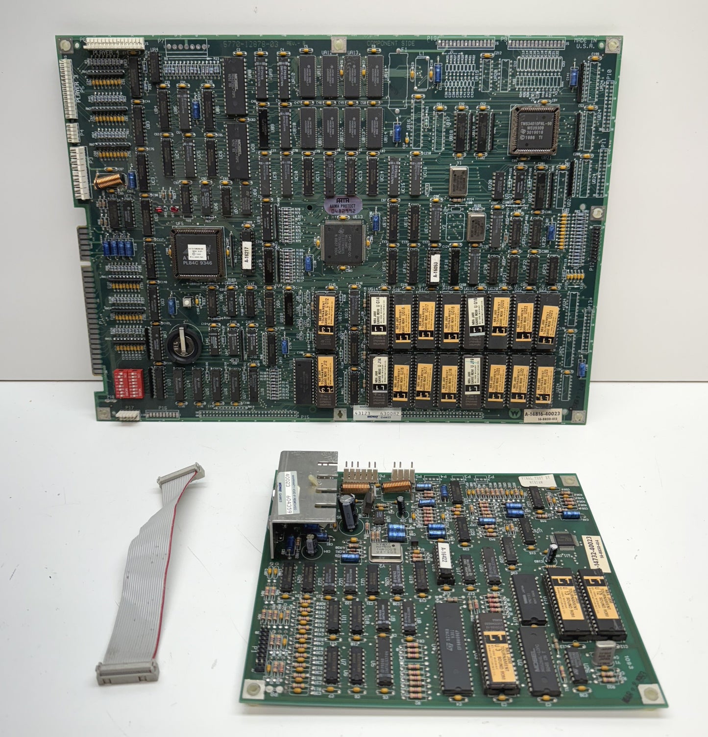 NBA Jam Tournament Edition Circuit Board, Works