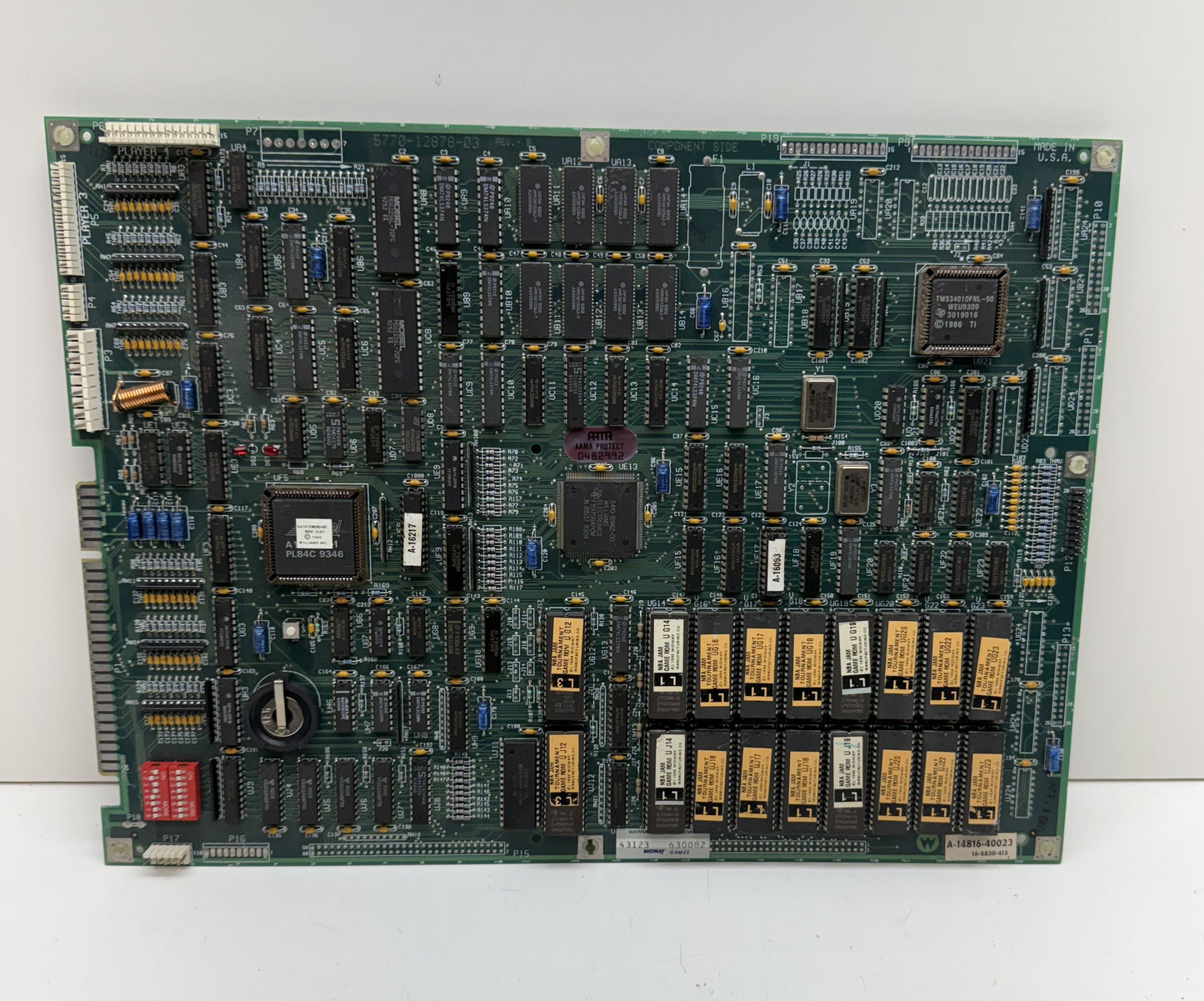 NBA Jam Tournament Edition Circuit Board, Works