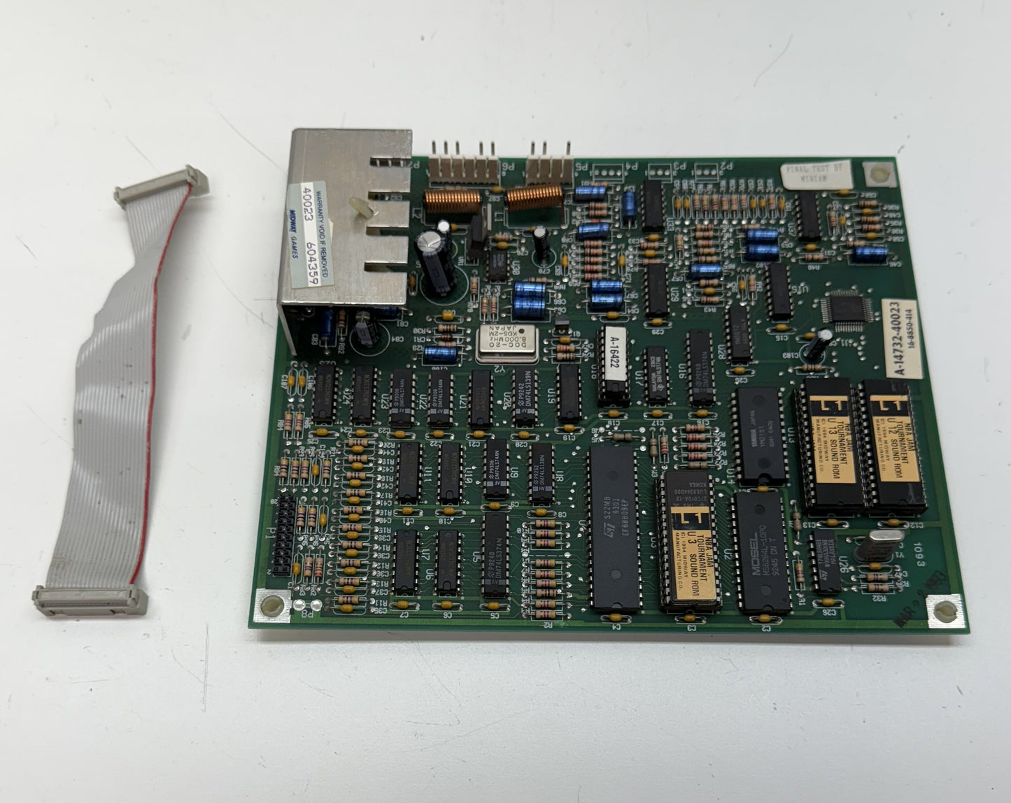 NBA Jam Tournament Edition Circuit Board, Works
