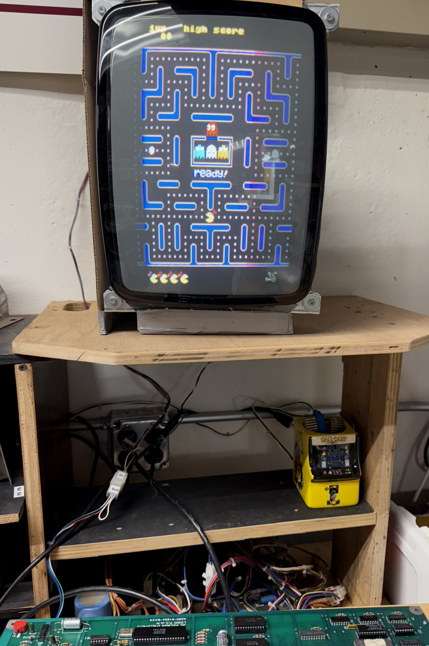 Jr. Pac-Man Board (AC Field Kit version)