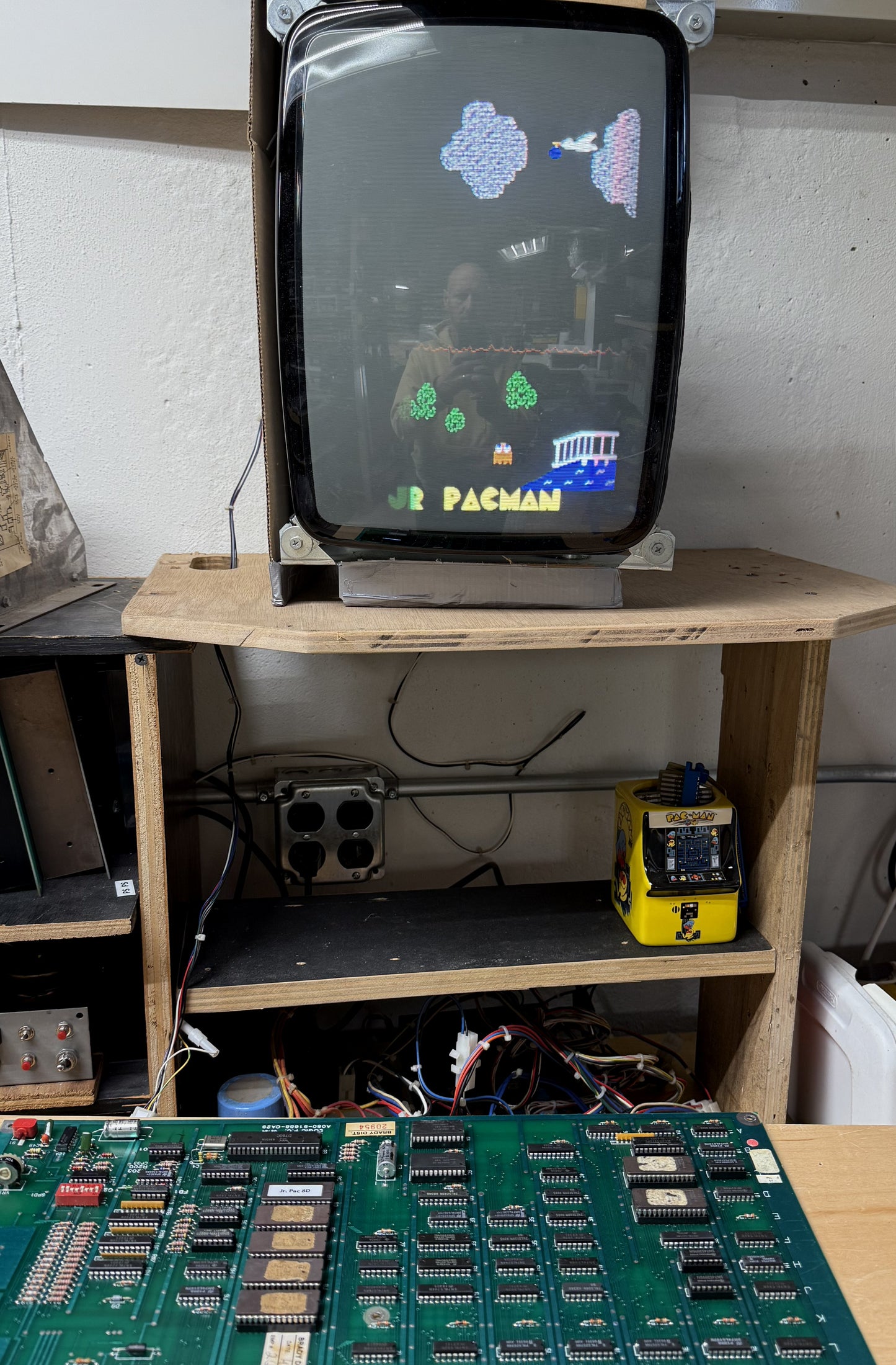 Jr. Pac-Man Circuit Board (DC version)