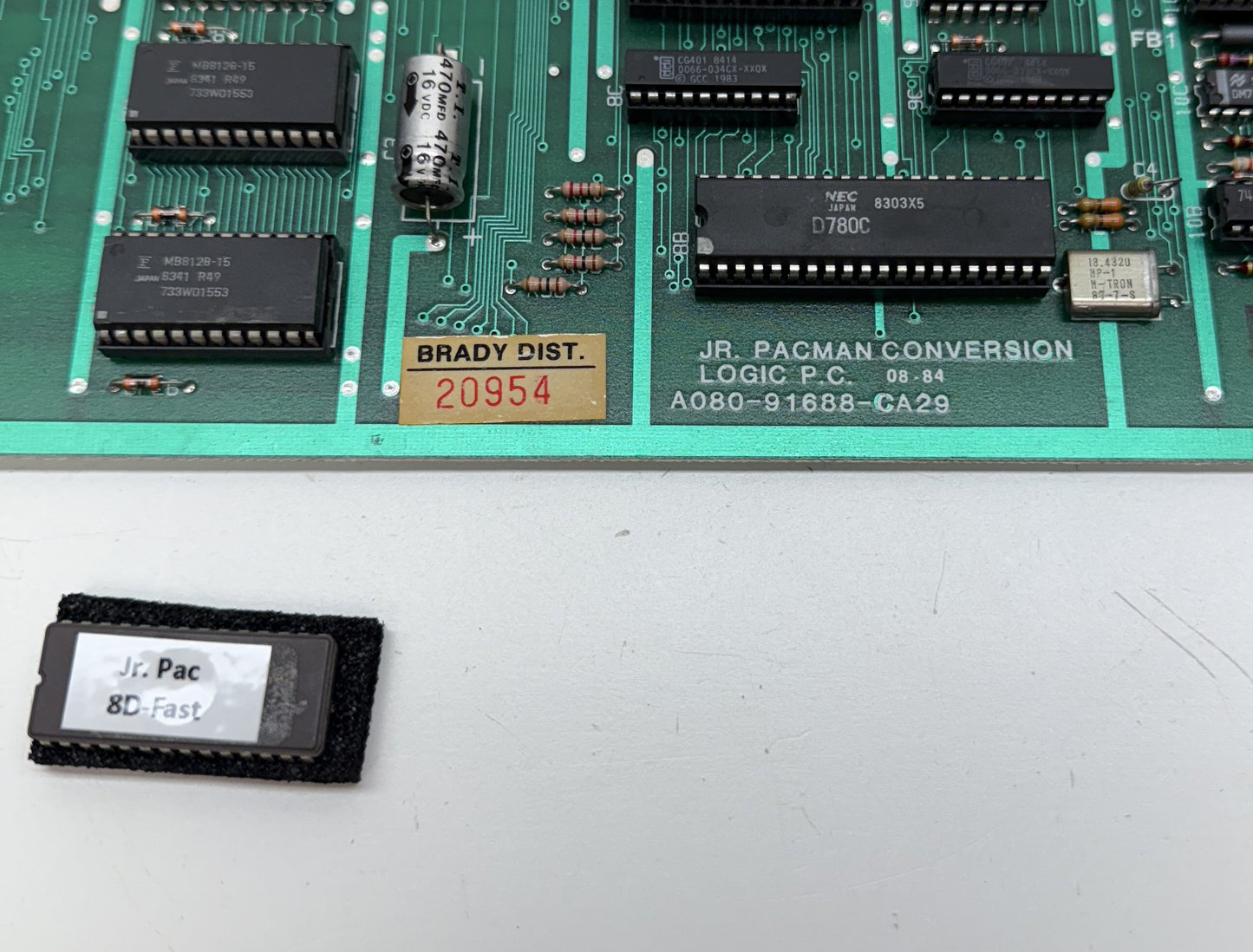 Jr. Pac-Man Circuit Board (DC version)