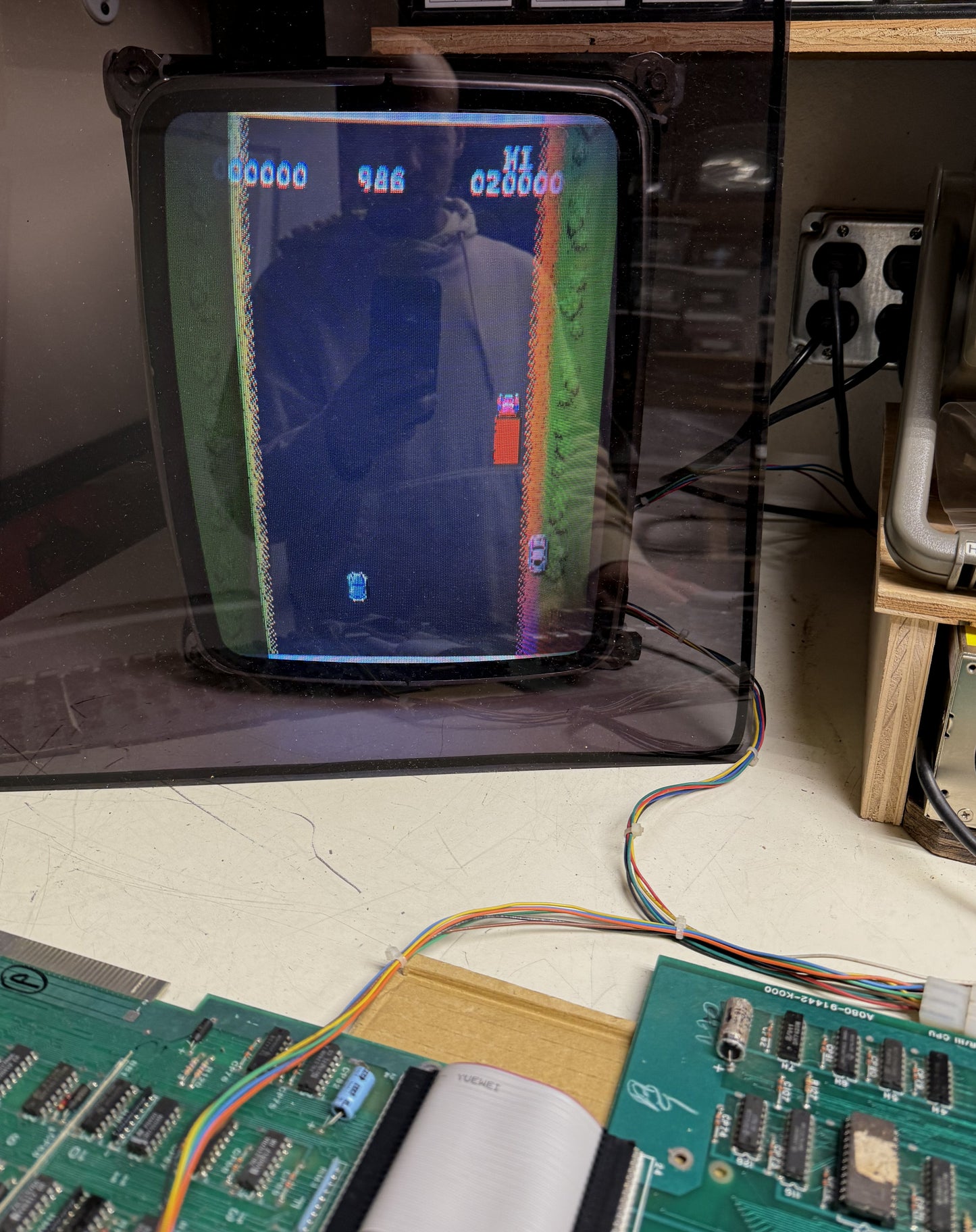 Spy Hunter Circuit Boardset, Working