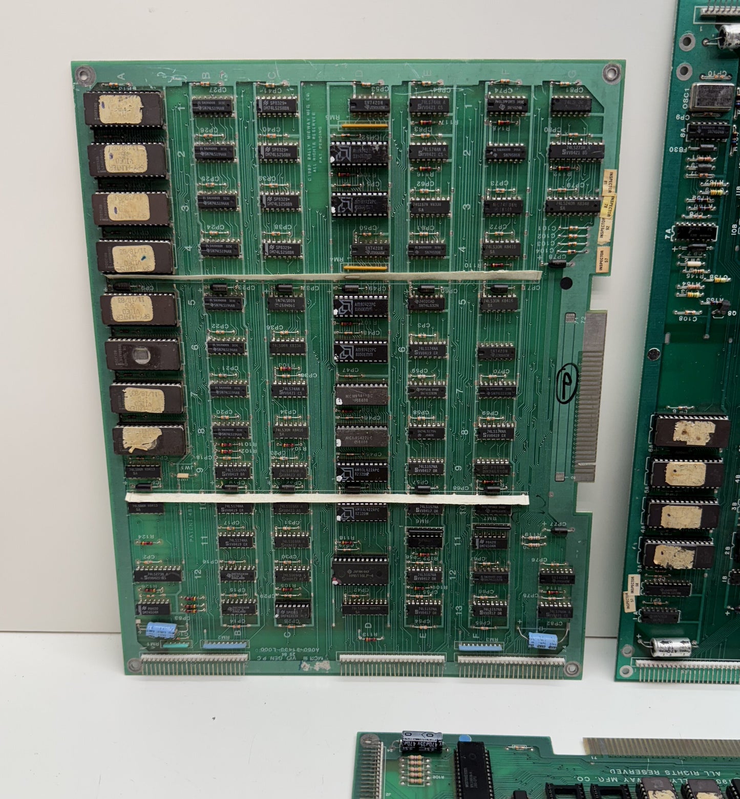 Spy Hunter Circuit Boardset, Working