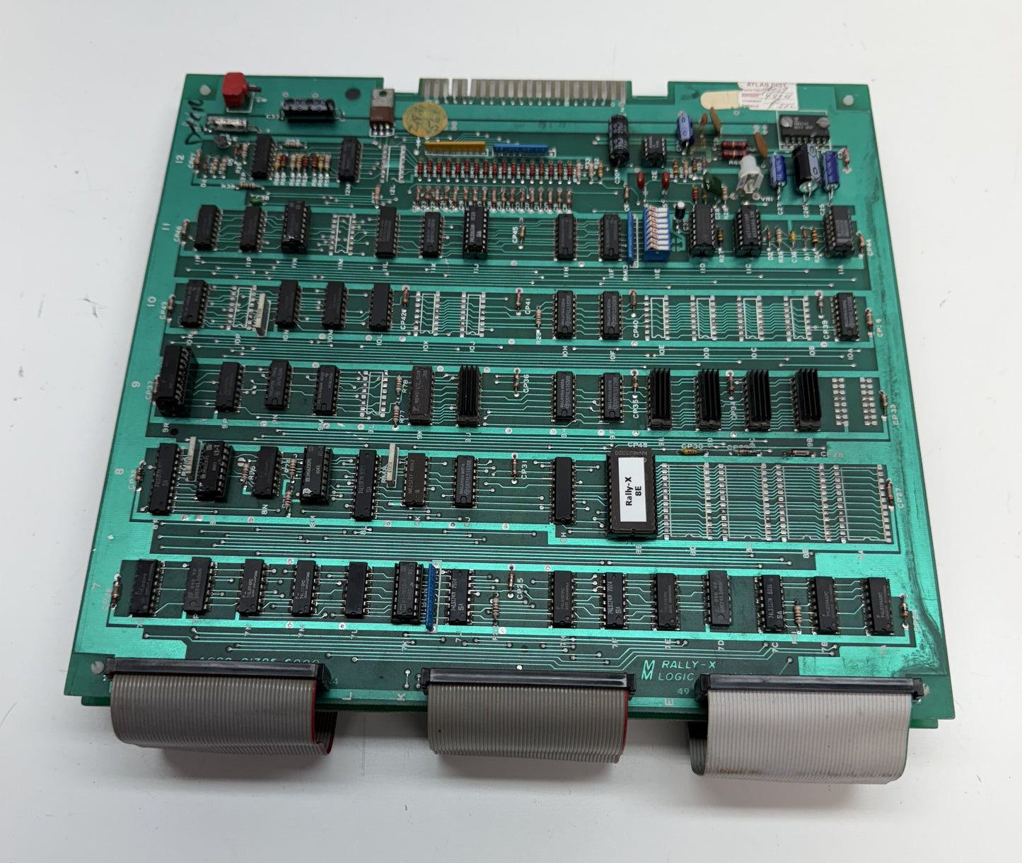 Rally-X Circuit Board, Works