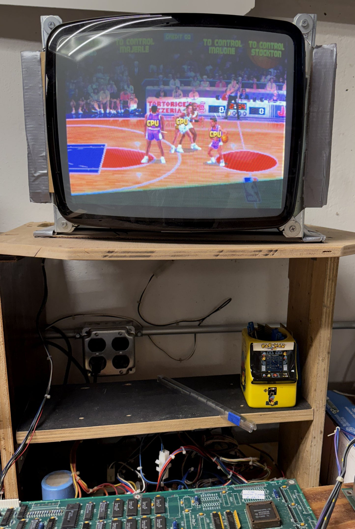 NBA Jam Jamma Circuit Board, Works