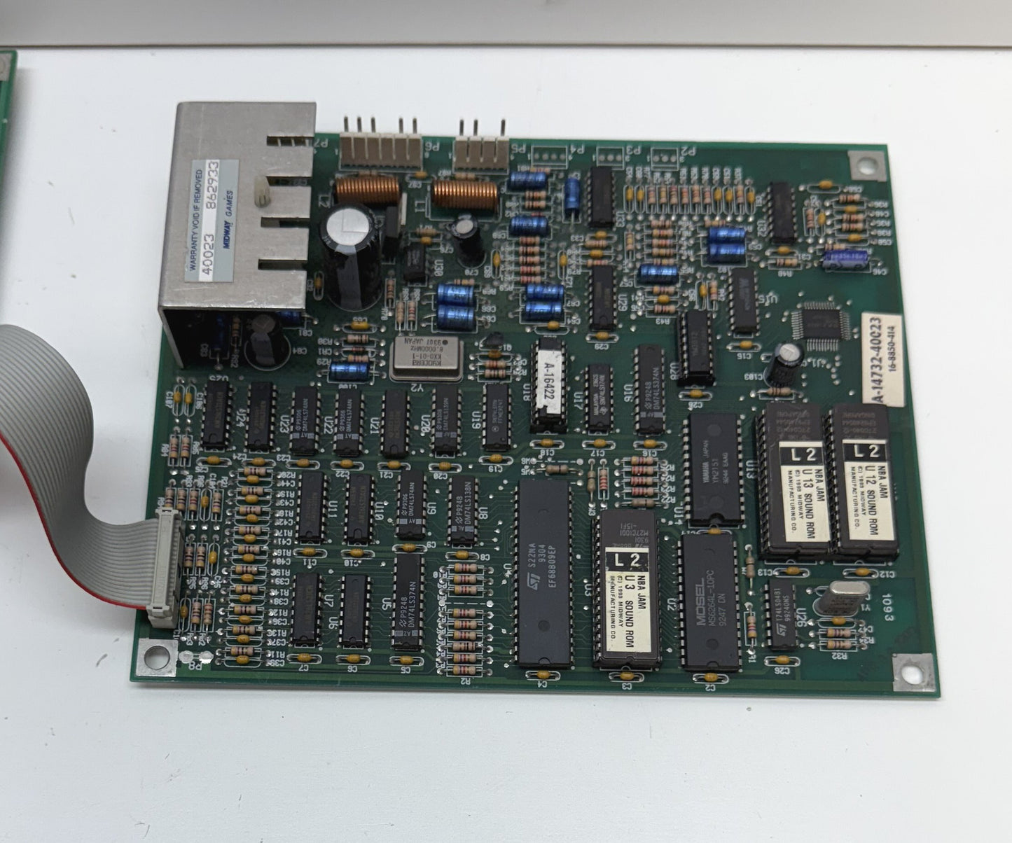 NBA Jam Jamma Circuit Board, Works