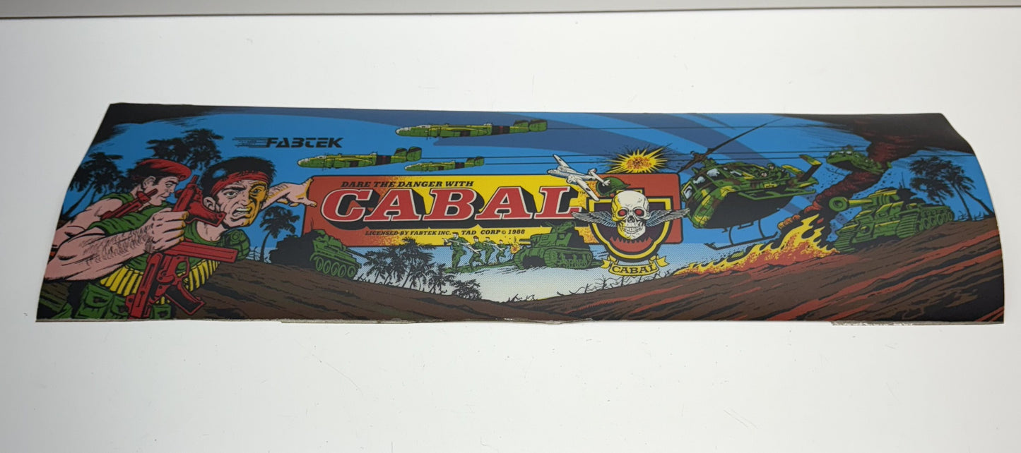Cabal Vinyl Marquee