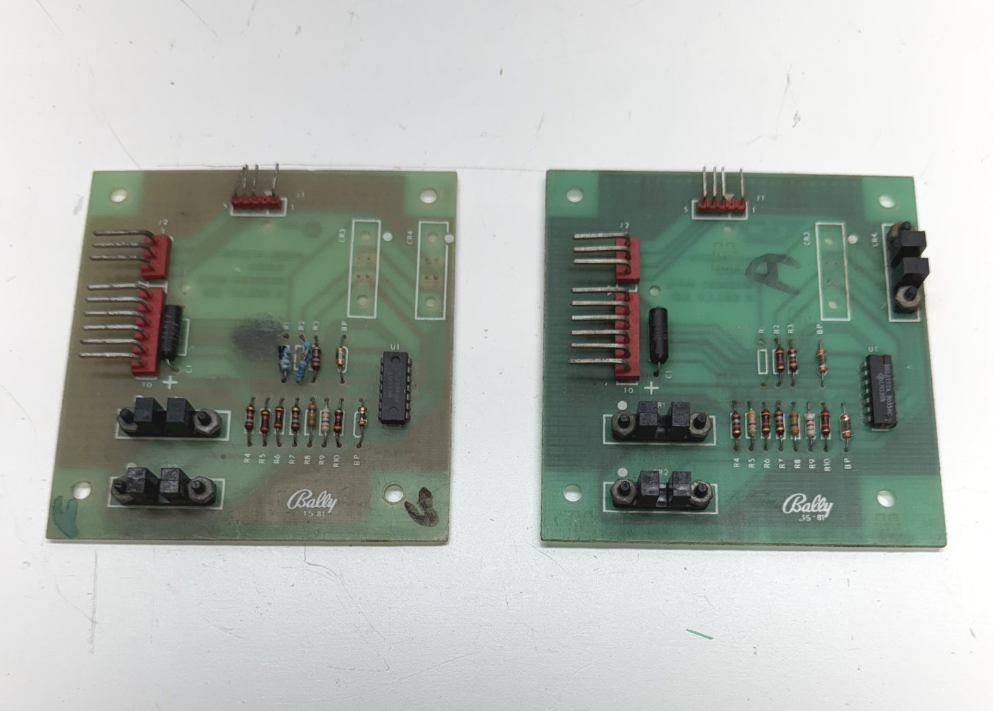 Gorf Joystick Optic Board x 2, Not Working