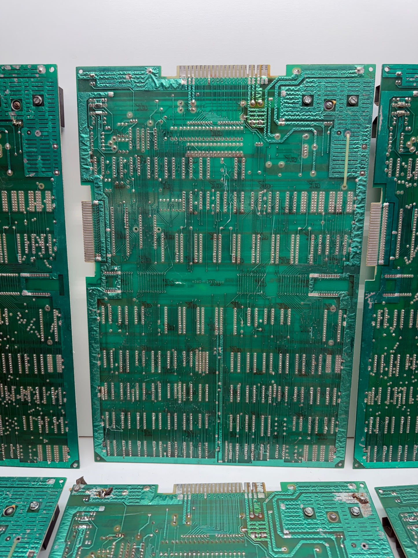 Pac-Man Circuit Board Fixer Upper Lot x 6