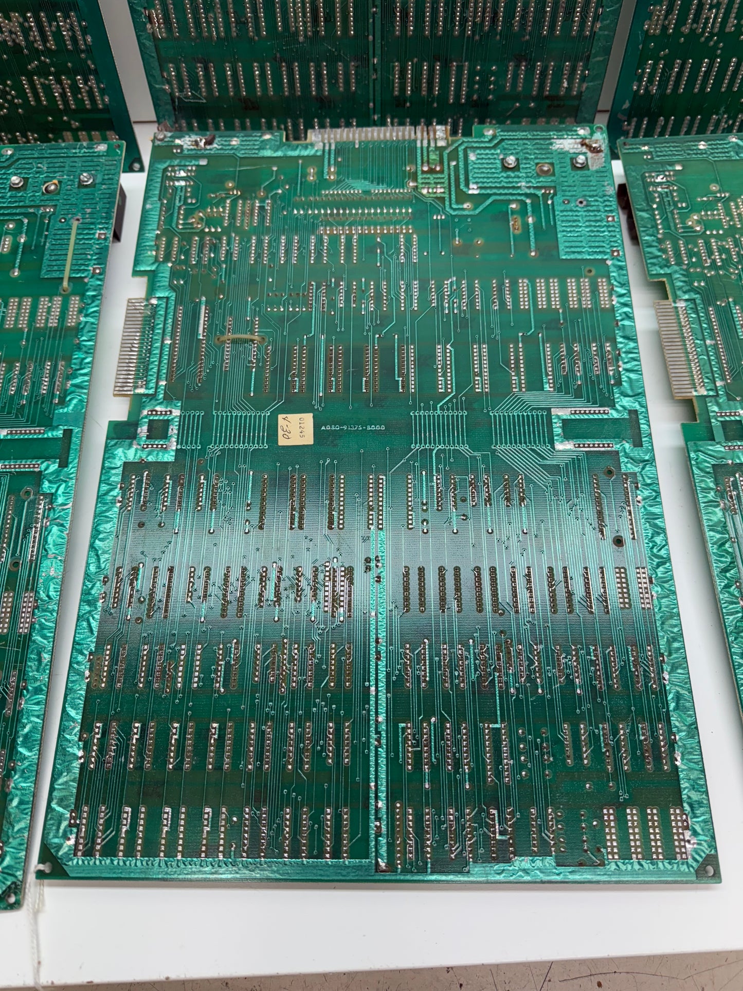 Pac-Man Circuit Board Fixer Upper Lot x 6
