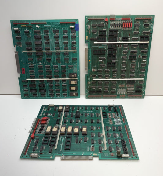 MCR-II CPU / Video Board Fixer Upper Lot x 3